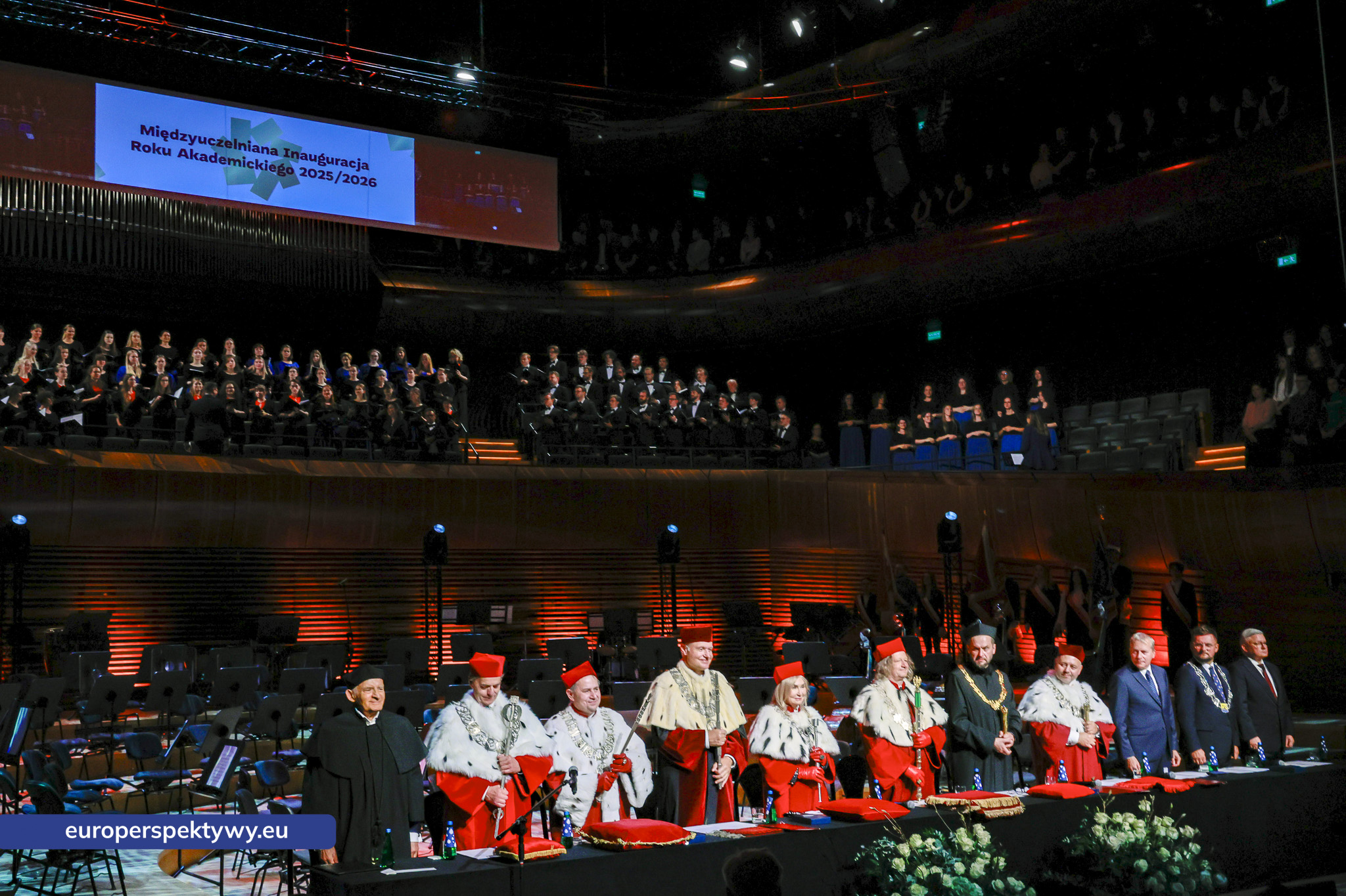 Międzyuczelniana Inauguracja Roku Akademickiego 2025 Europerspektywy Międzyuczelniana Inauguracja Roku Akademickiego 2025/2026 w Katowicach