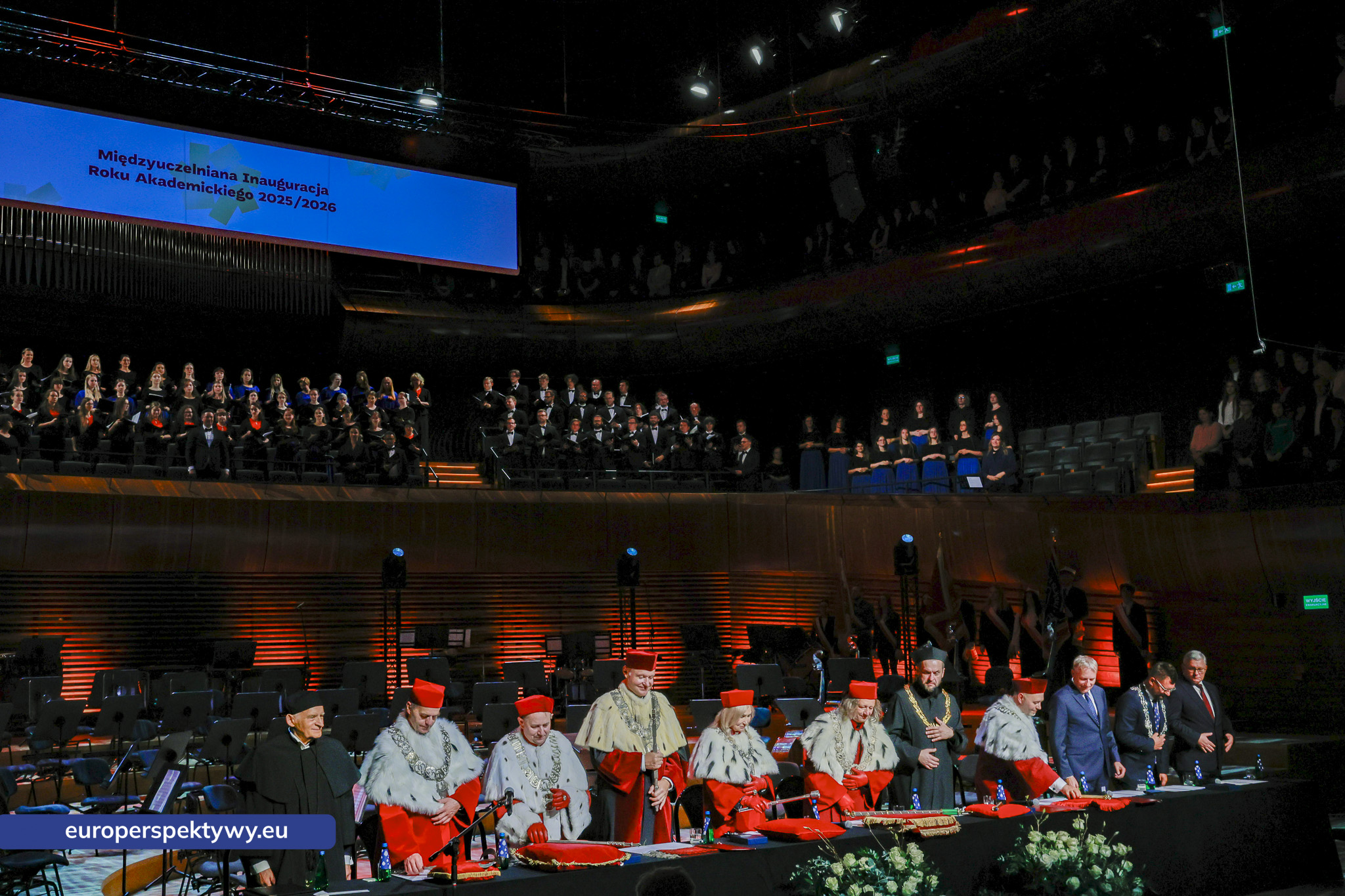 Międzyuczelniana Inauguracja Roku Akademickiego 2025 Europerspektywy Międzyuczelniana Inauguracja Roku Akademickiego 2025/2026 w Katowicach
