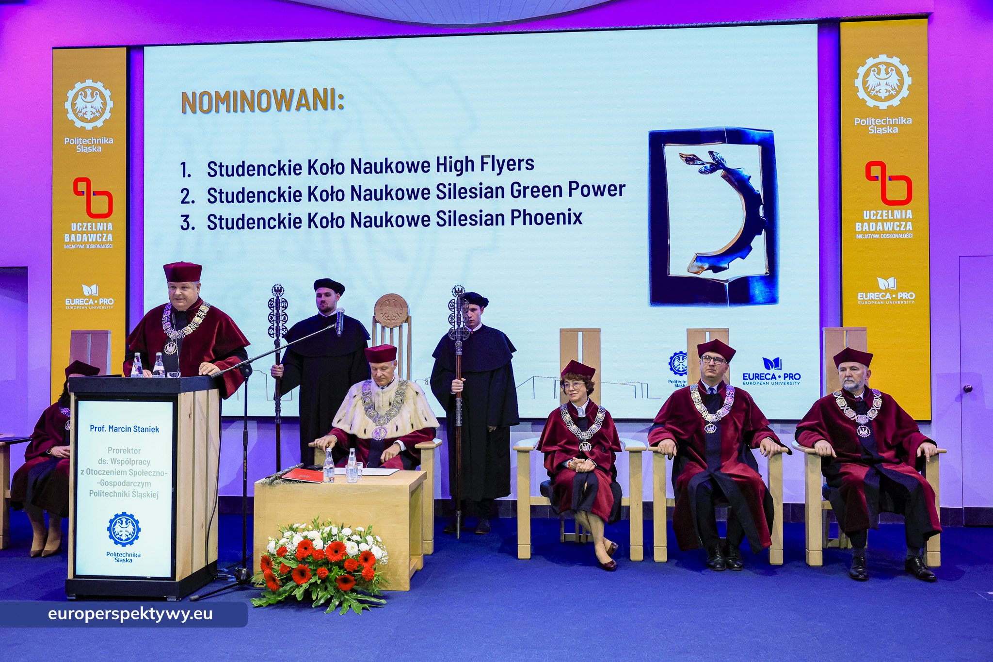 Politechnika Ślaska Inauguracja Roku Akademickiego 2025/2026 Europerspektywy Politechnika Śląska rozpoczęła rok akademicki 2025/2026 – nauka, biznes i innowacje