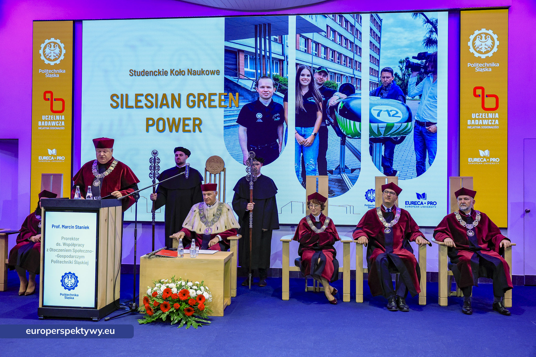 Politechnika Ślaska Inauguracja Roku Akademickiego 2025/2026 Europerspektywy Politechnika Śląska rozpoczęła rok akademicki 2025/2026 – nauka, biznes i innowacje