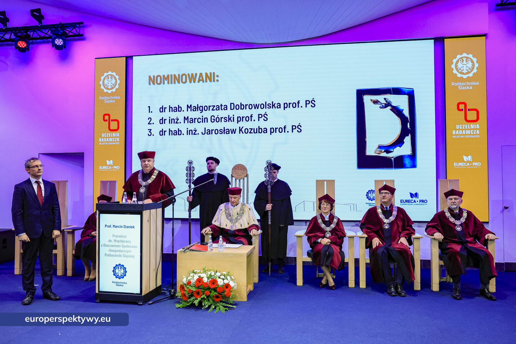 Politechnika Ślaska Inauguracja Roku Akademickiego 2025/2026 Europerspektywy Politechnika Śląska rozpoczęła rok akademicki 2025/2026 – nauka, biznes i innowacje