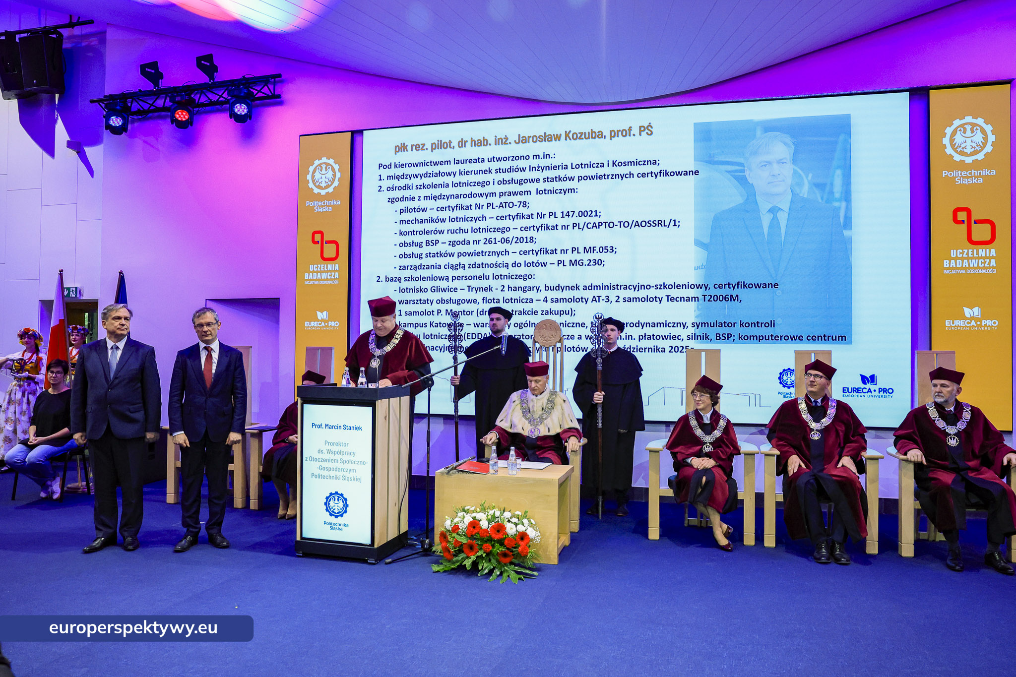 Politechnika Ślaska Inauguracja Roku Akademickiego 2025/2026 Europerspektywy Politechnika Śląska rozpoczęła rok akademicki 2025/2026 – nauka, biznes i innowacje