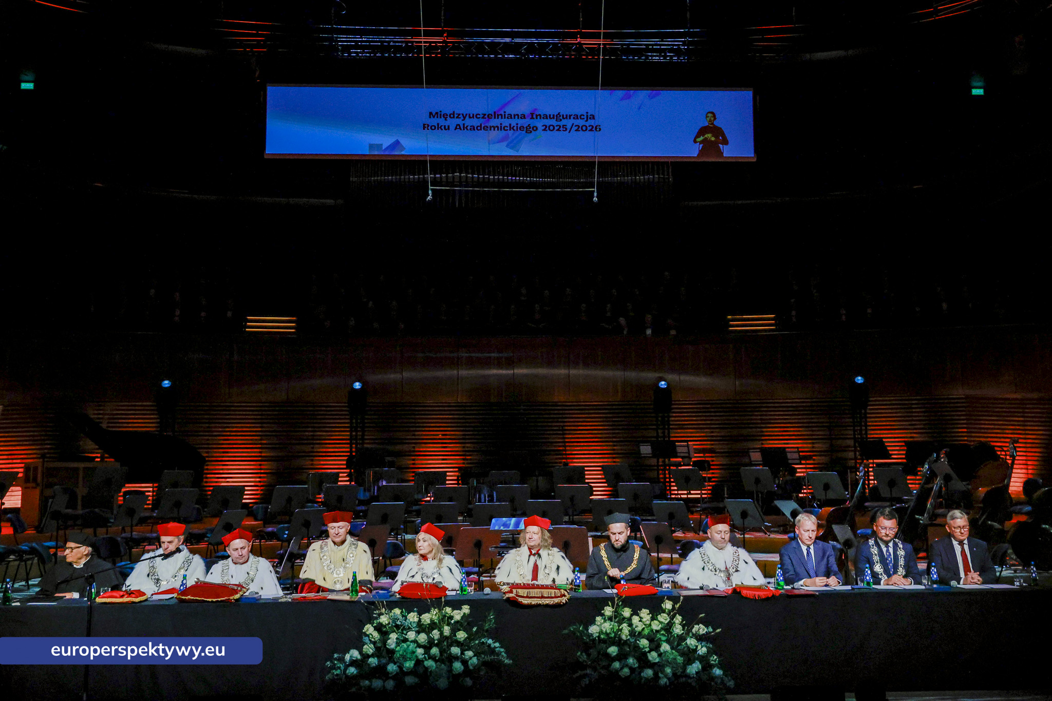 Międzyuczelniana Inauguracja Roku Akademickiego 2025 Europerspektywy Międzyuczelniana Inauguracja Roku Akademickiego 2025/2026 w Katowicach