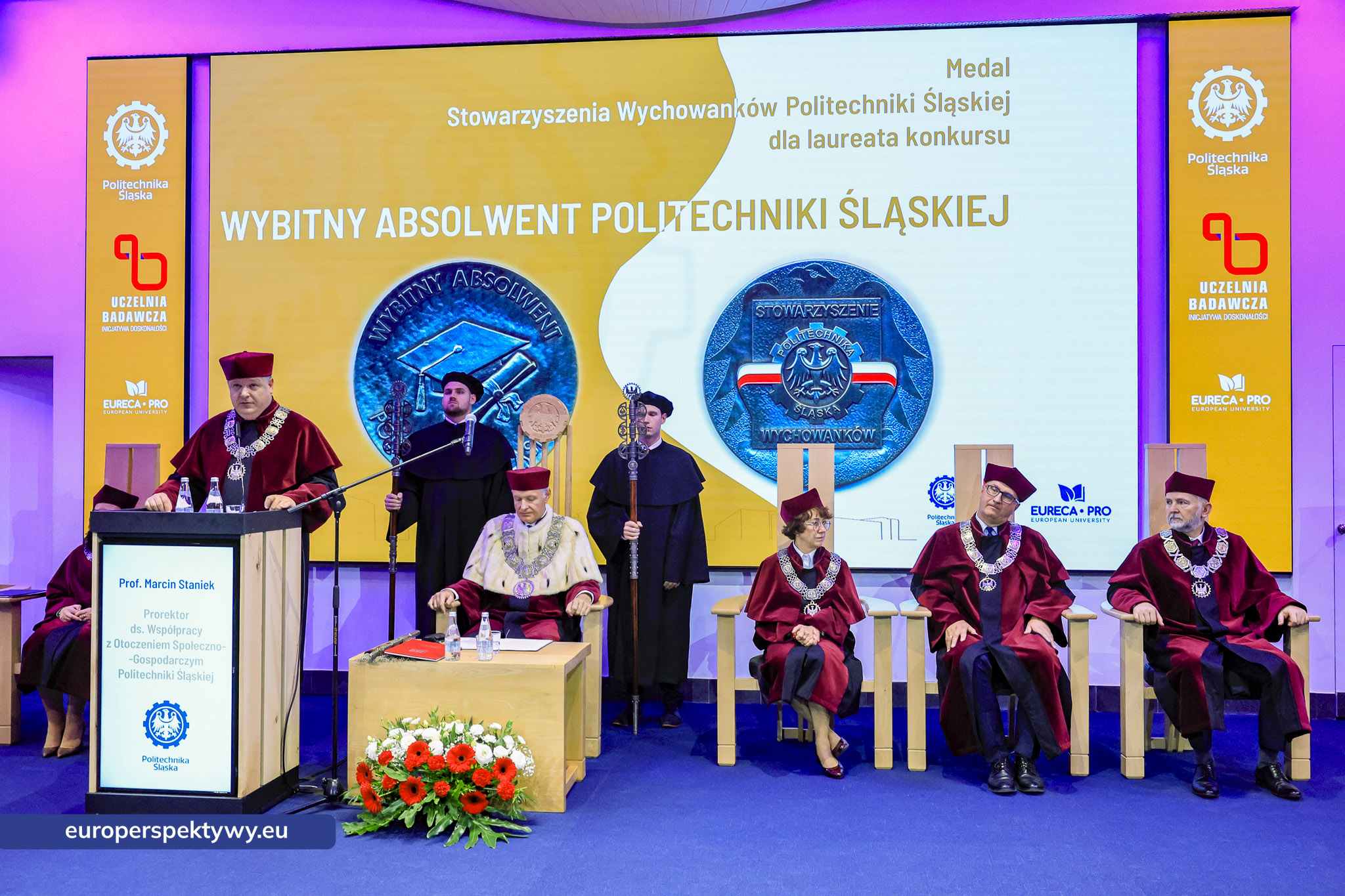 Politechnika Ślaska Inauguracja Roku Akademickiego 2025/2026 Europerspektywy Politechnika Śląska rozpoczęła rok akademicki 2025/2026 – nauka, biznes i innowacje