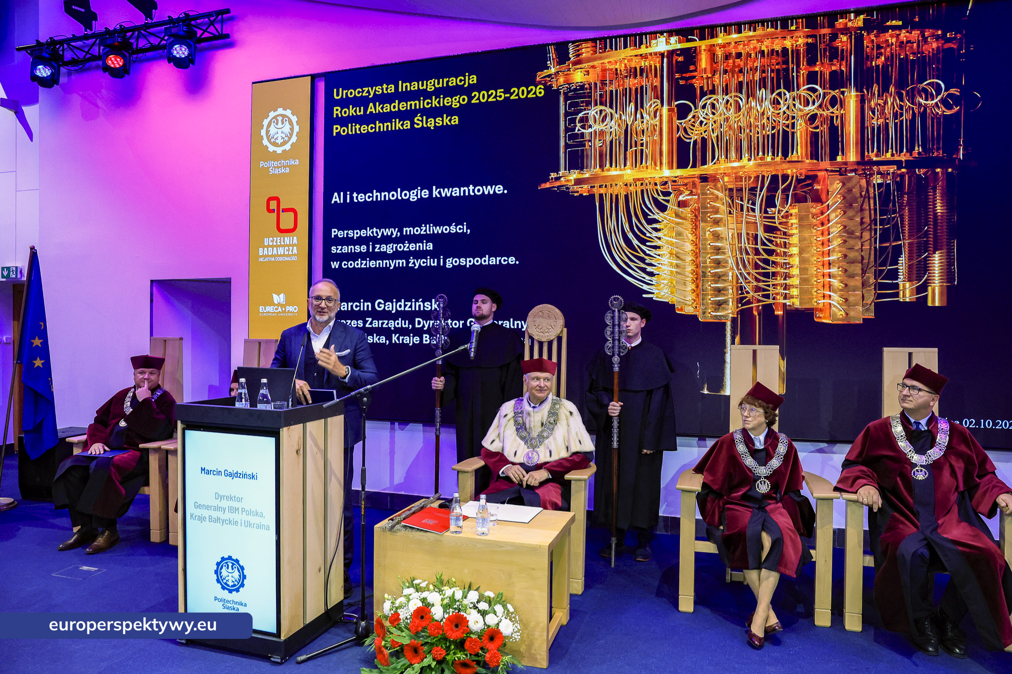 Politechnika Ślaska Inauguracja Roku Akademickiego 2025/2026 Europerspektywy Politechnika Śląska rozpoczęła rok akademicki 2025/2026 – nauka, biznes i innowacje