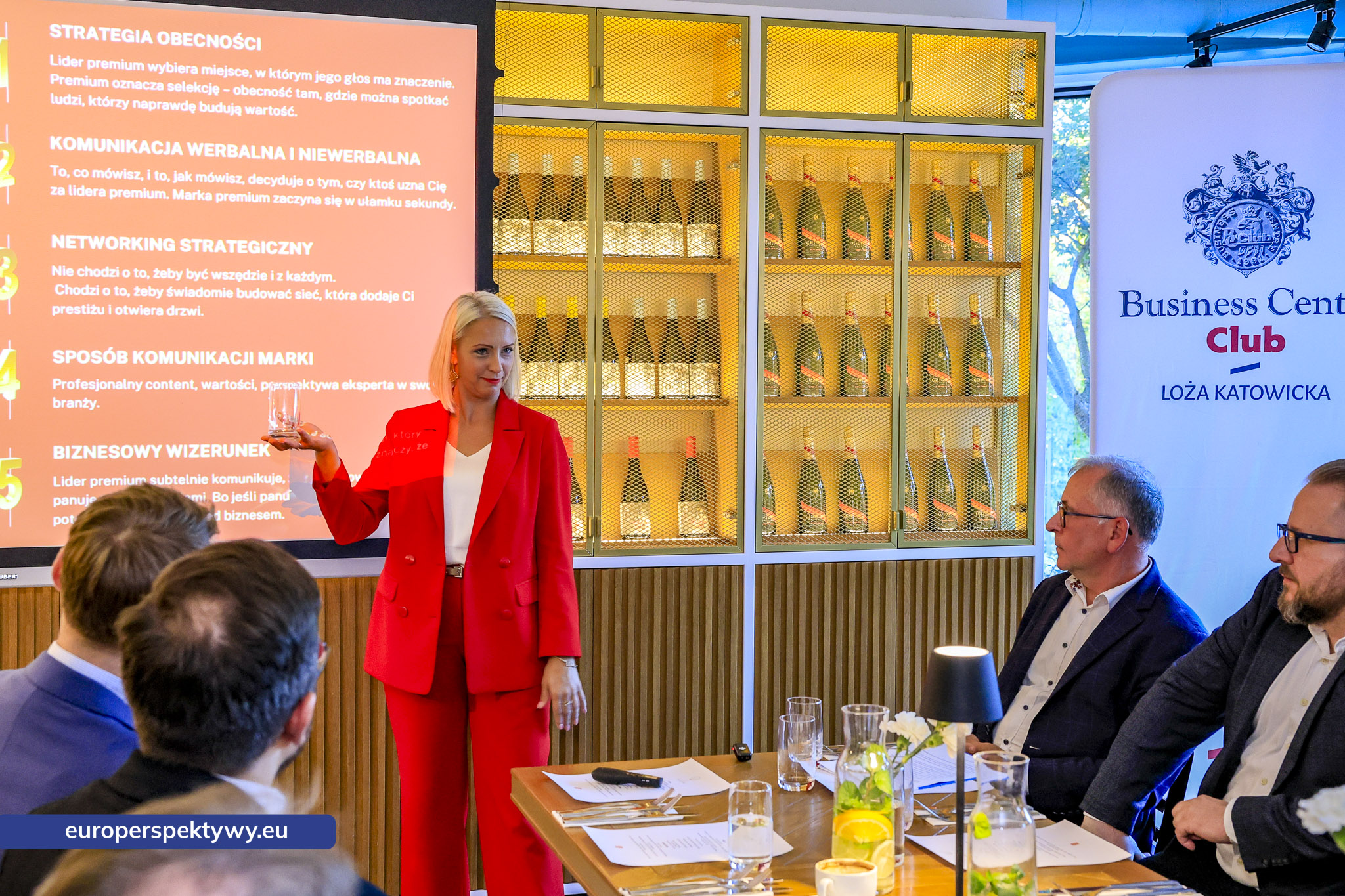 BCC Marka Osobista Lidera Poziom Premium Katarzyna Juszczyk Euro Europerspektywy Spotkanie BCC Loży Katowickiej – Marka osobista lidera – poziom premium