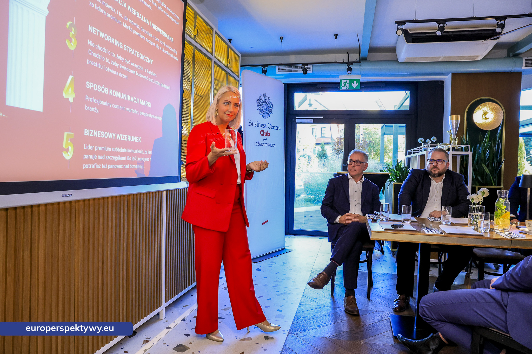 BCC Marka Osobista Lidera Poziom Premium Katarzyna Juszczyk Euro Europerspektywy Spotkanie BCC Loży Katowickiej – Marka osobista lidera – poziom premium