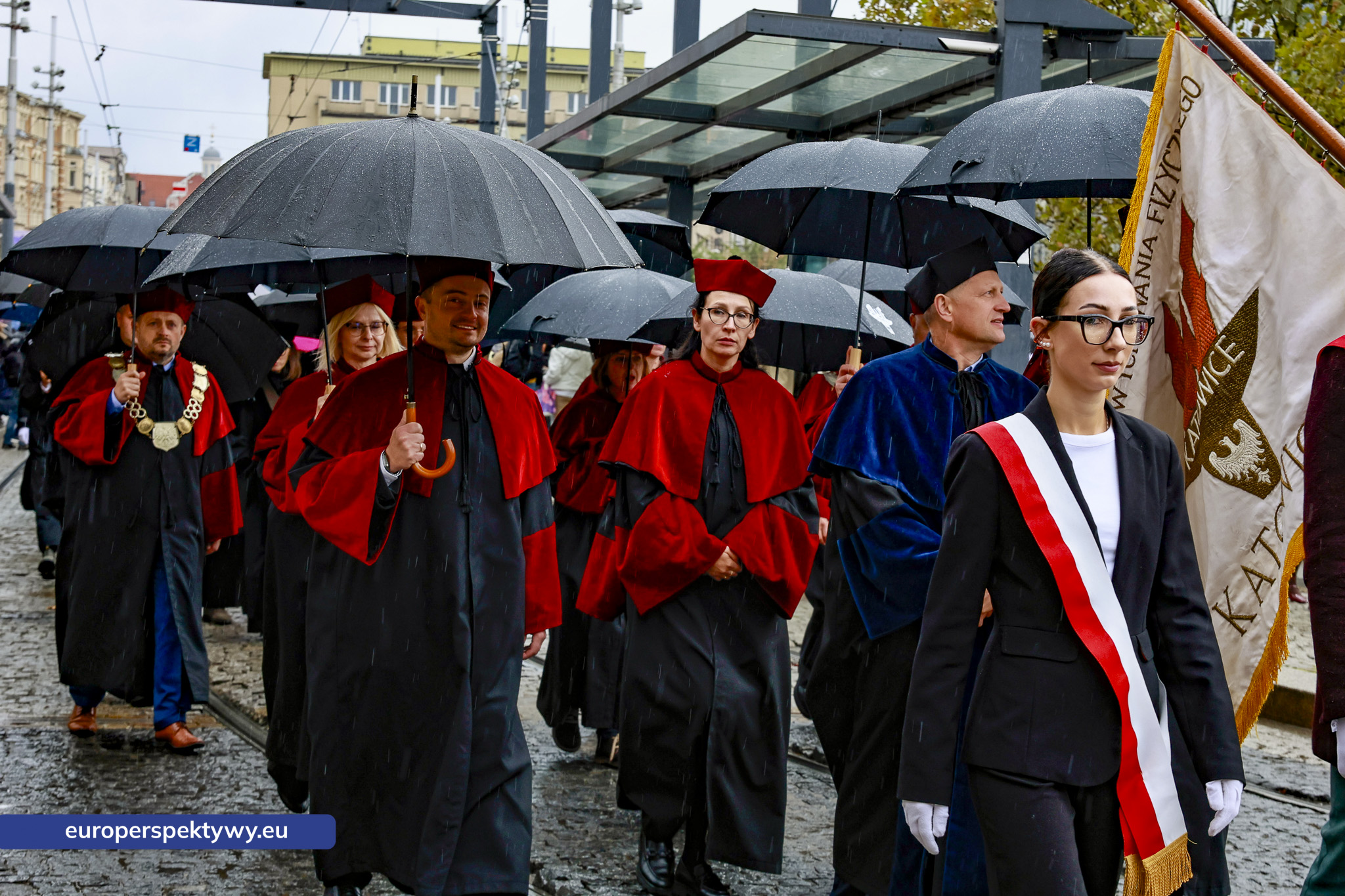 Międzyuczelniana Inauguracja Roku Akademickiego 2025 Europerspektywy Międzyuczelniana Inauguracja Roku Akademickiego 2025/2026 w Katowicach