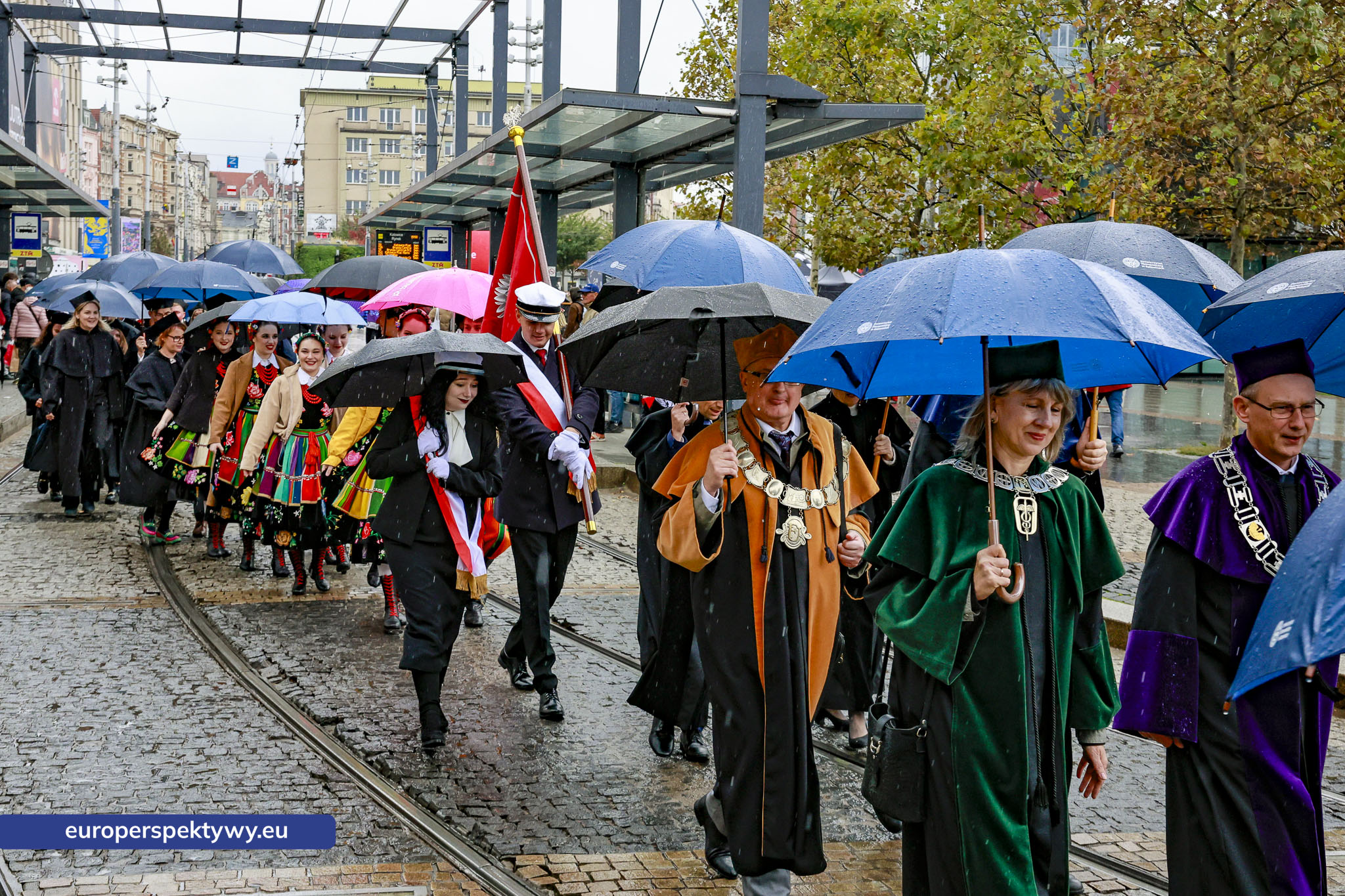 Międzyuczelniana Inauguracja Roku Akademickiego 2025 Europerspektywy Międzyuczelniana Inauguracja Roku Akademickiego 2025/2026 w Katowicach
