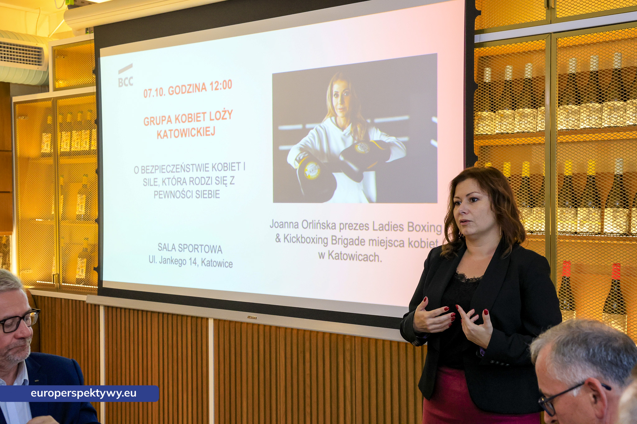 BCC Marka Osobista Lidera Poziom Premium Katarzyna Juszczyk Euro Europerspektywy Spotkanie BCC Loży Katowickiej – Marka osobista lidera – poziom premium