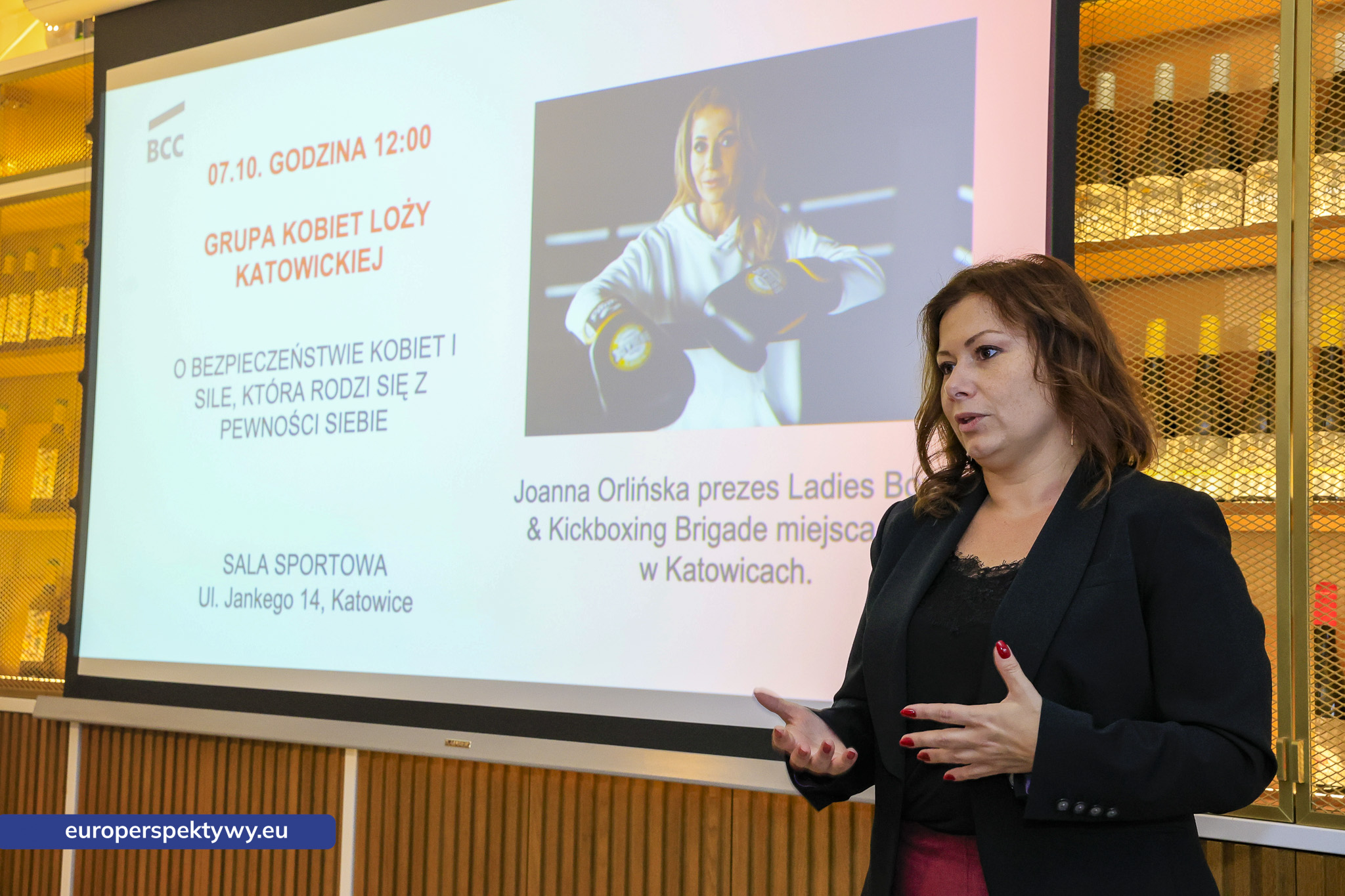 BCC Marka Osobista Lidera Poziom Premium Katarzyna Juszczyk Euro Europerspektywy Spotkanie BCC Loży Katowickiej – Marka osobista lidera – poziom premium