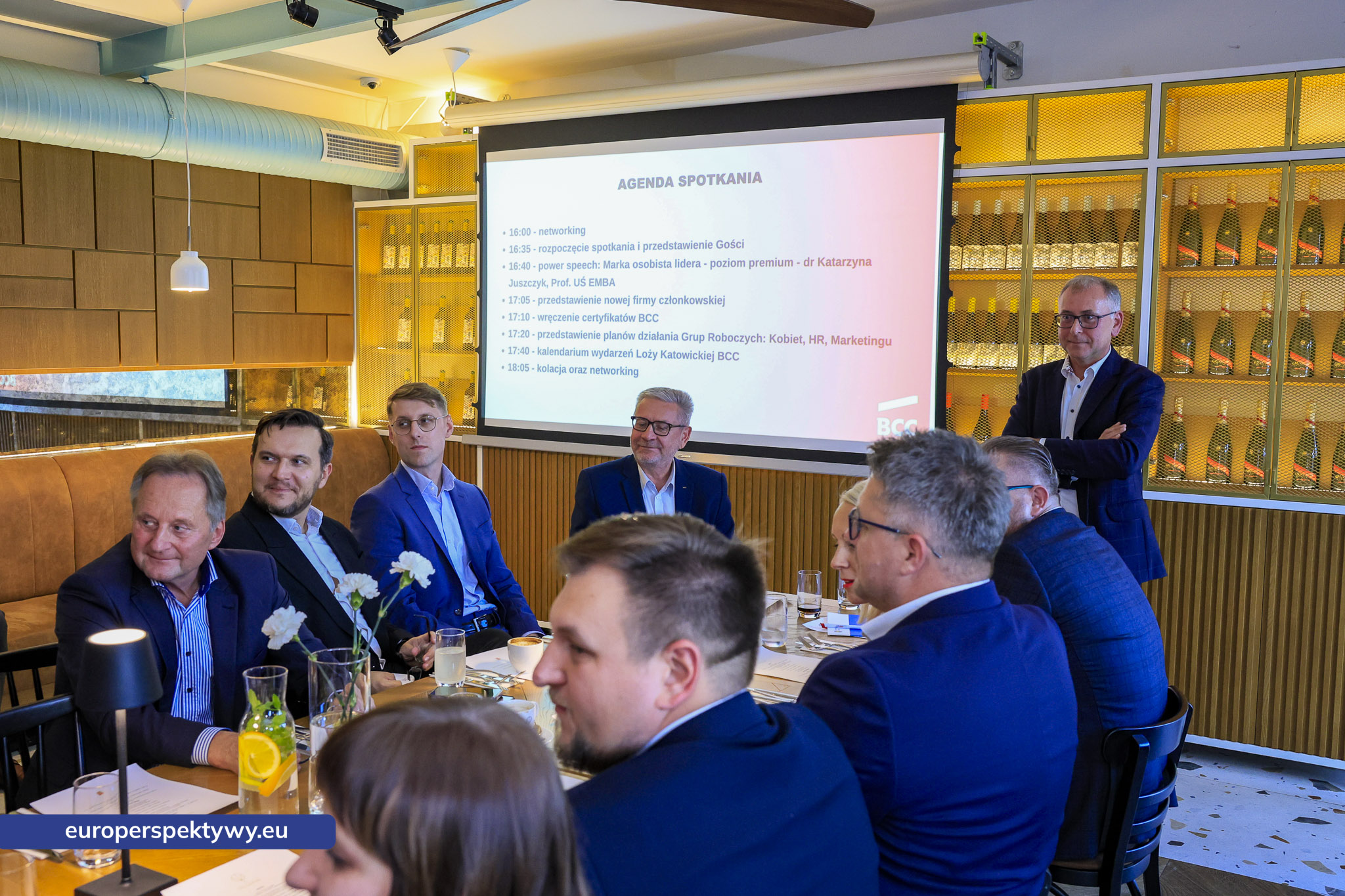 BCC Marka Osobista Lidera Poziom Premium Katarzyna Juszczyk Euro Europerspektywy Spotkanie BCC Loży Katowickiej – Marka osobista lidera – poziom premium