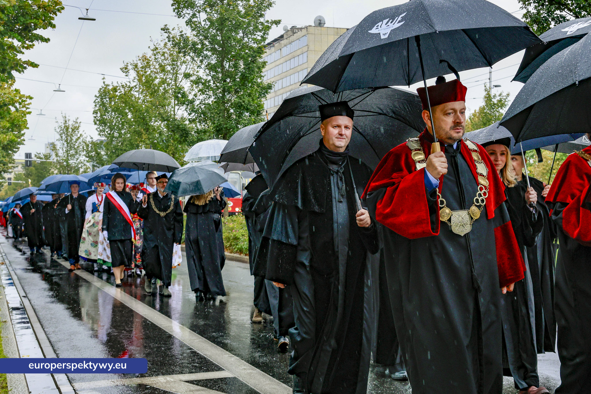 Międzyuczelniana Inauguracja Roku Akademickiego 2025 Europerspektywy Międzyuczelniana Inauguracja Roku Akademickiego 2025/2026 w Katowicach
