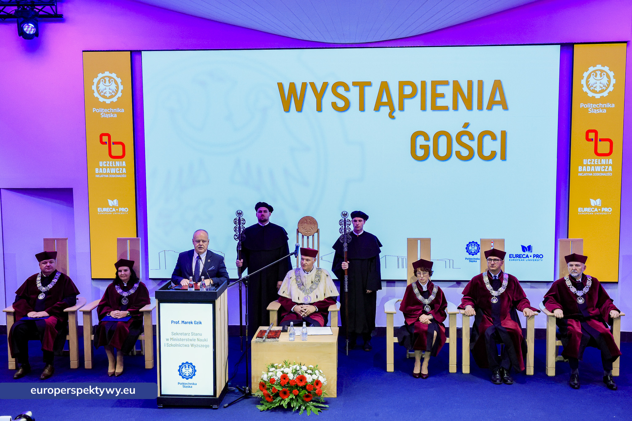 Politechnika Ślaska Inauguracja Roku Akademickiego 2025/2026 Europerspektywy Politechnika Śląska rozpoczęła rok akademicki 2025/2026 – nauka, biznes i innowacje