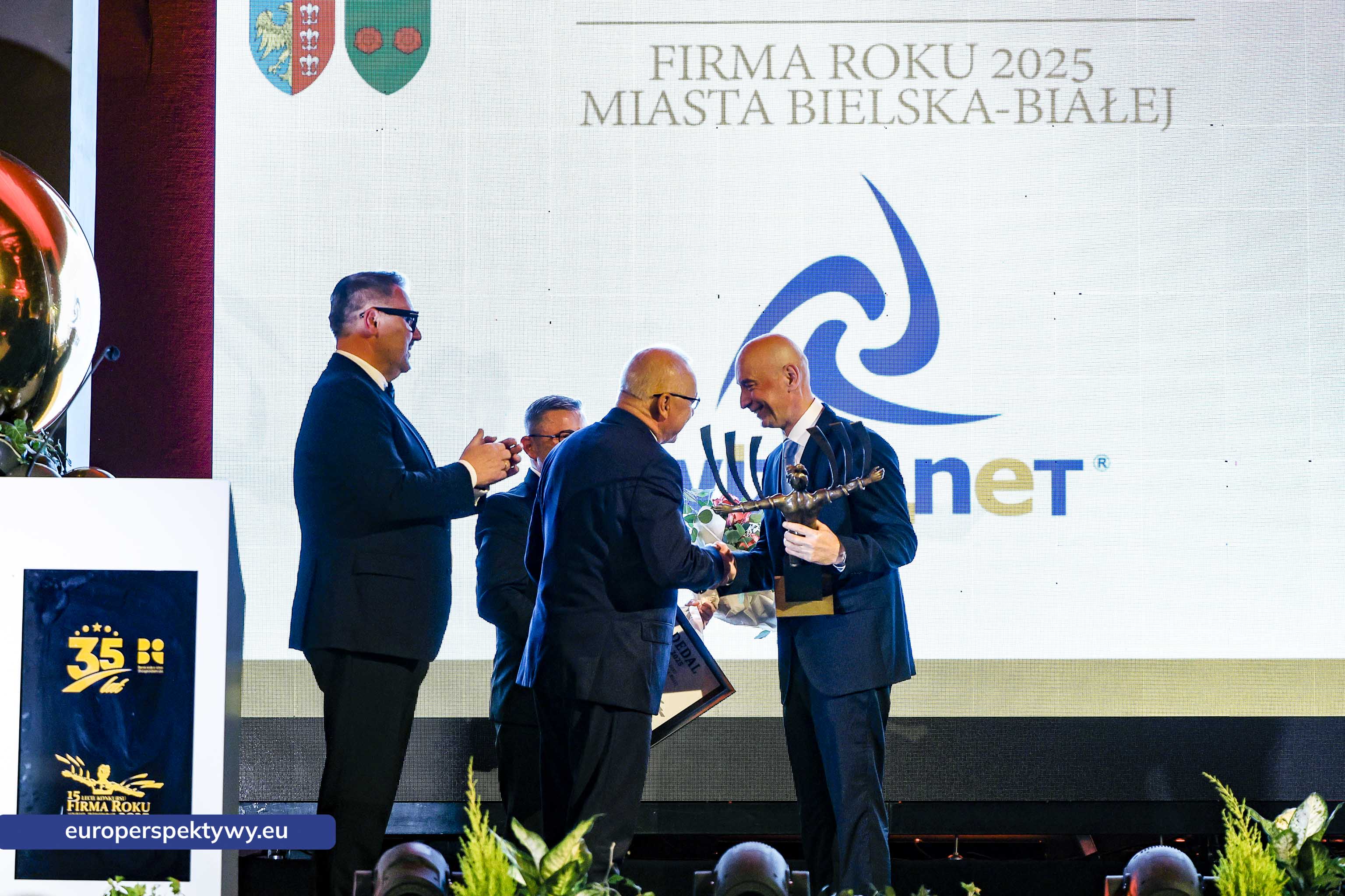 Firma Roku 2025 Beskidzka Izba Gospodarcza Europerspektywy-18 Europerspektywy 35-lecie Beskidzkiej Izby Gospodarczej: Gala Jubileuszowa i Finał Konkursu Firma Roku 2025 w Bielsku-Białej
