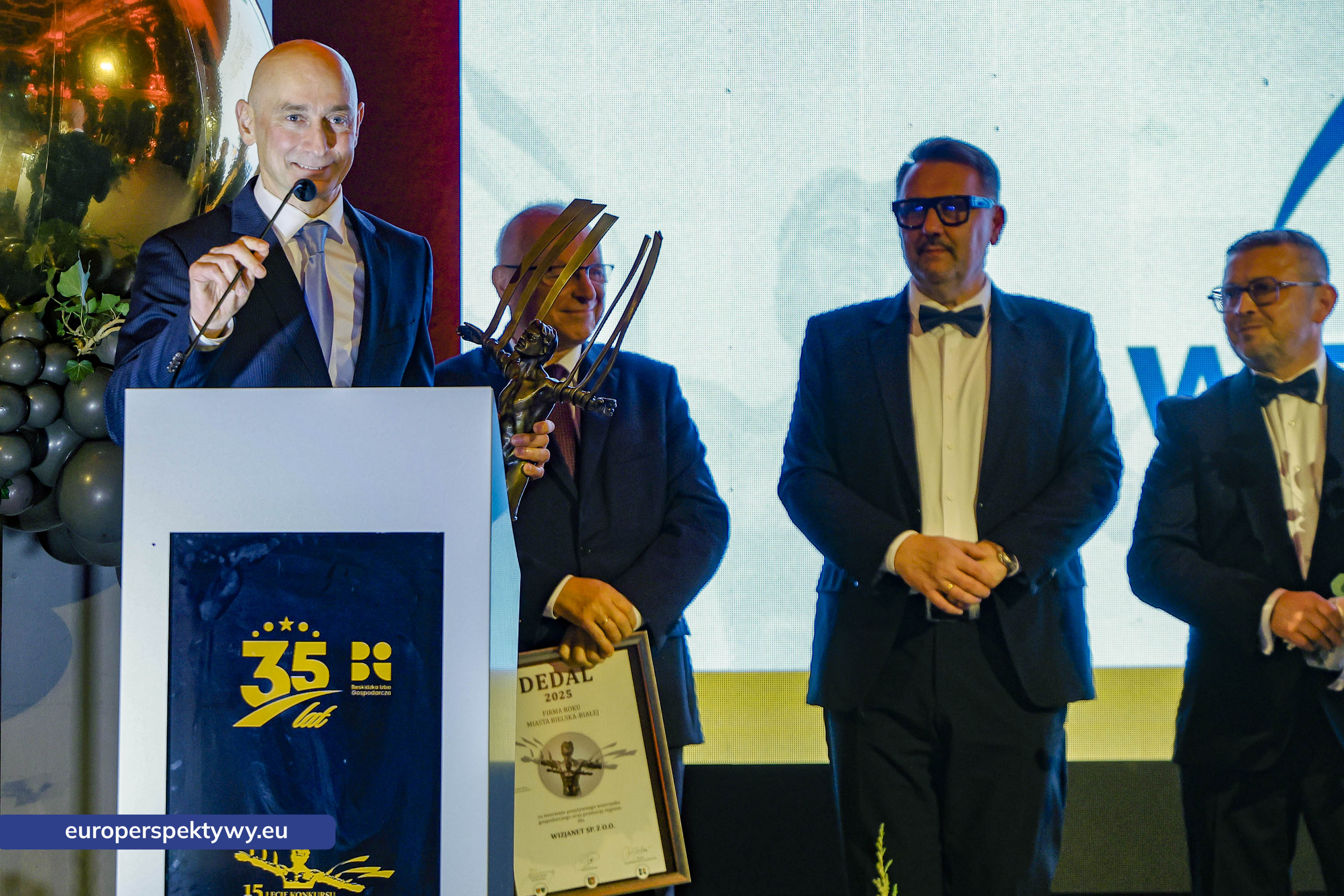 Firma Roku 2025 Beskidzka Izba Gospodarcza Europerspektywy-20 Europerspektywy 35-lecie Beskidzkiej Izby Gospodarczej: Gala Jubileuszowa i Finał Konkursu Firma Roku 2025 w Bielsku-Białej