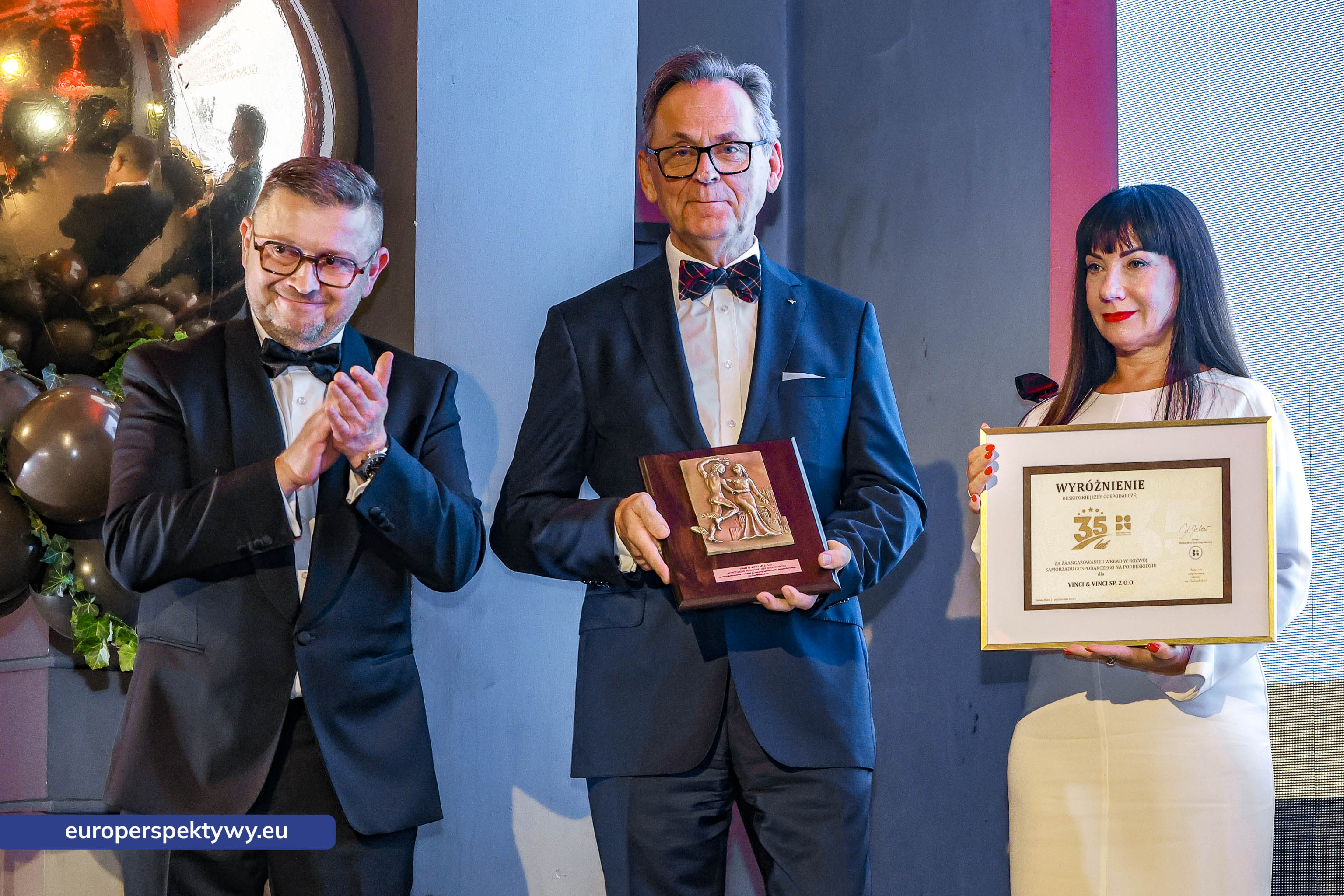 Firma Roku 2025 Beskidzka Izba Gospodarcza Europerspektywy-41 Europerspektywy 35-lecie Beskidzkiej Izby Gospodarczej: Gala Jubileuszowa i Finał Konkursu Firma Roku 2025 w Bielsku-Białej
