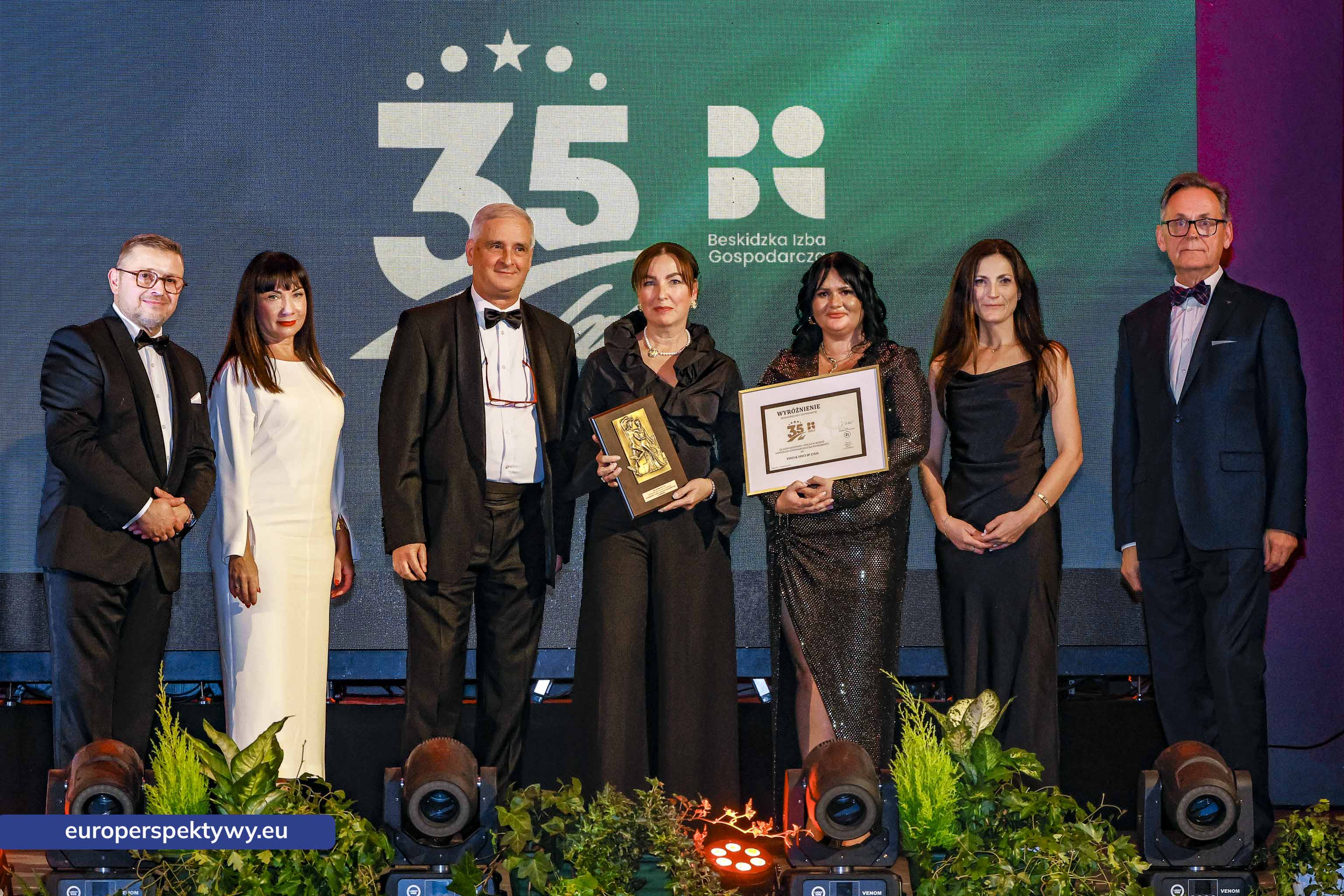 Firma Roku 2025 Beskidzka Izba Gospodarcza Europerspektywy-44 Europerspektywy 35-lecie Beskidzkiej Izby Gospodarczej: Gala Jubileuszowa i Finał Konkursu Firma Roku 2025 w Bielsku-Białej