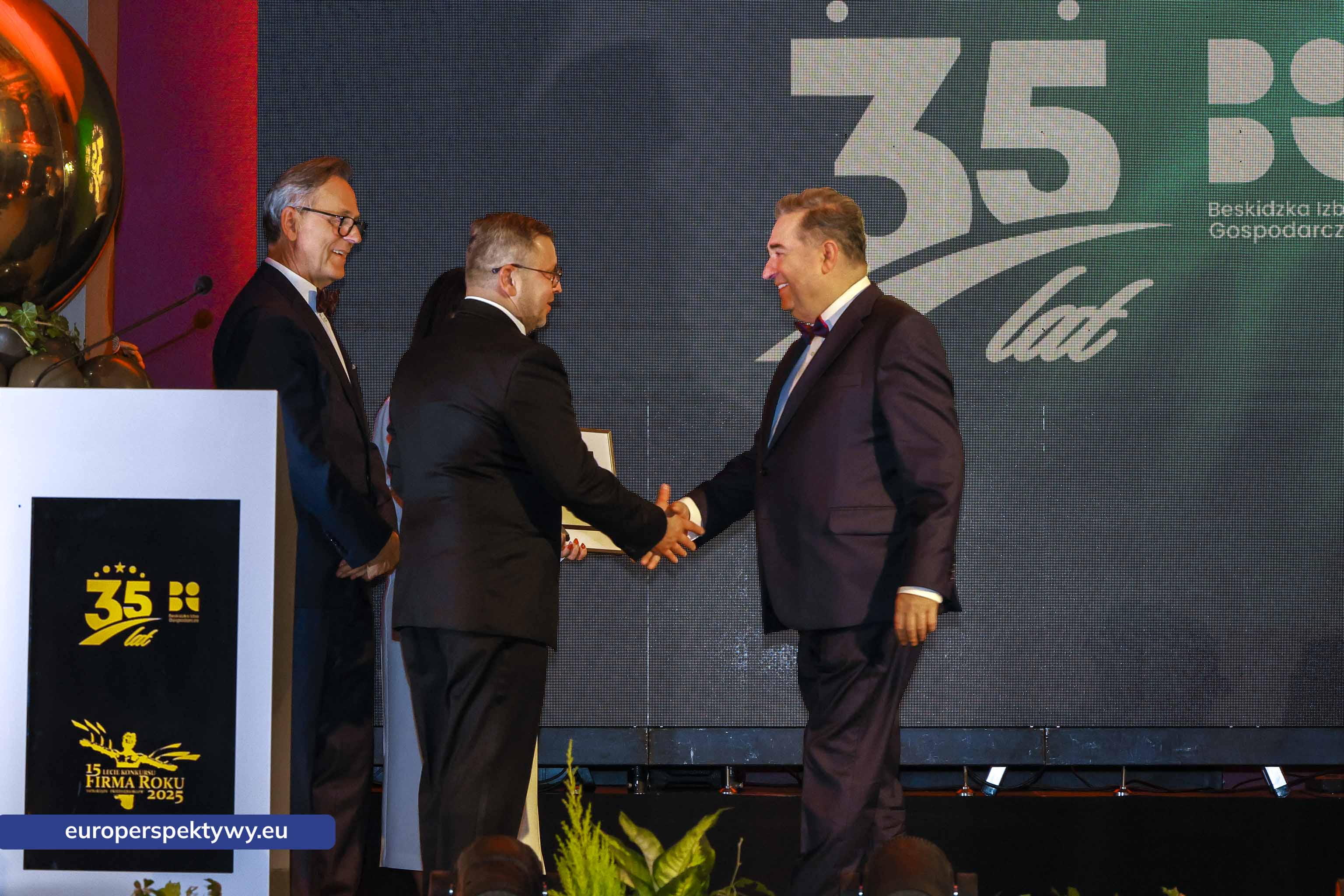 Firma Roku 2025 Beskidzka Izba Gospodarcza Europerspektywy-46 Europerspektywy 35-lecie Beskidzkiej Izby Gospodarczej: Gala Jubileuszowa i Finał Konkursu Firma Roku 2025 w Bielsku-Białej