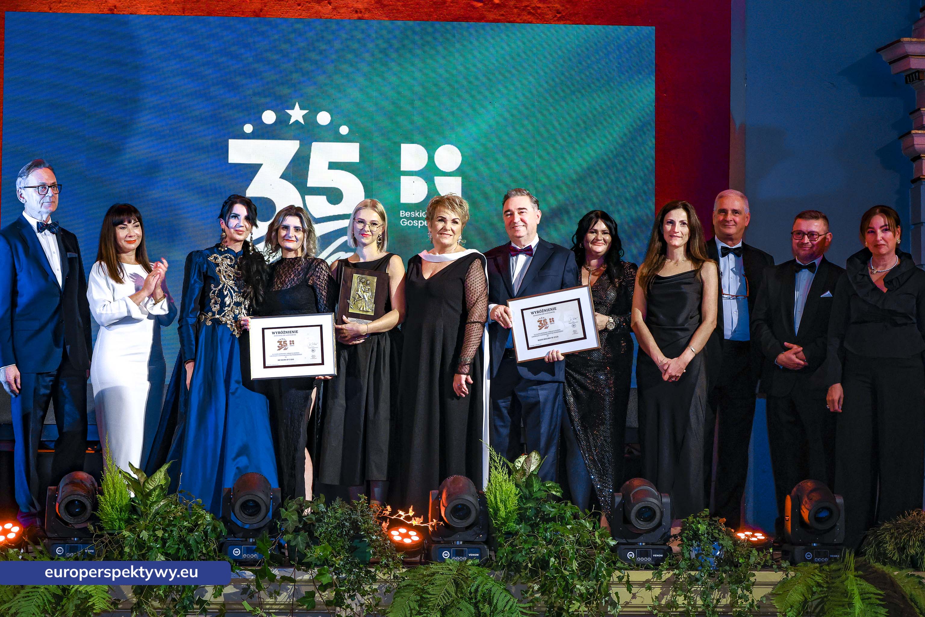 Firma Roku 2025 Beskidzka Izba Gospodarcza Europerspektywy-49 Europerspektywy 35-lecie Beskidzkiej Izby Gospodarczej: Gala Jubileuszowa i Finał Konkursu Firma Roku 2025 w Bielsku-Białej