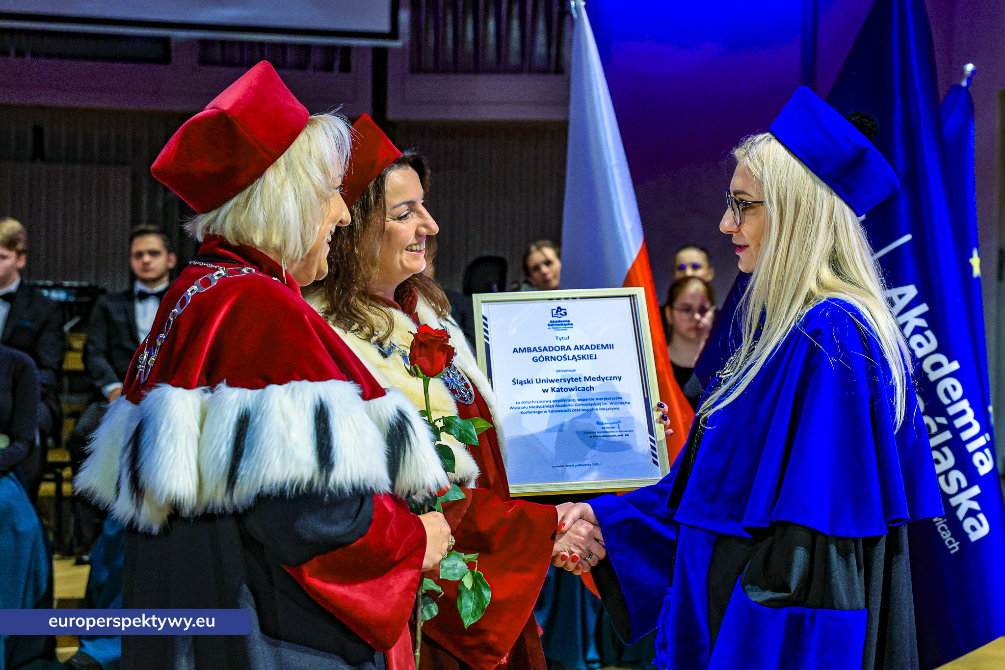 Akademia Górnośląska Inauguracja Roku 2025/2026 - Europerspek Europerspektywy Akademia Górnośląska: inauguracja roku akademickiego 2025/2026