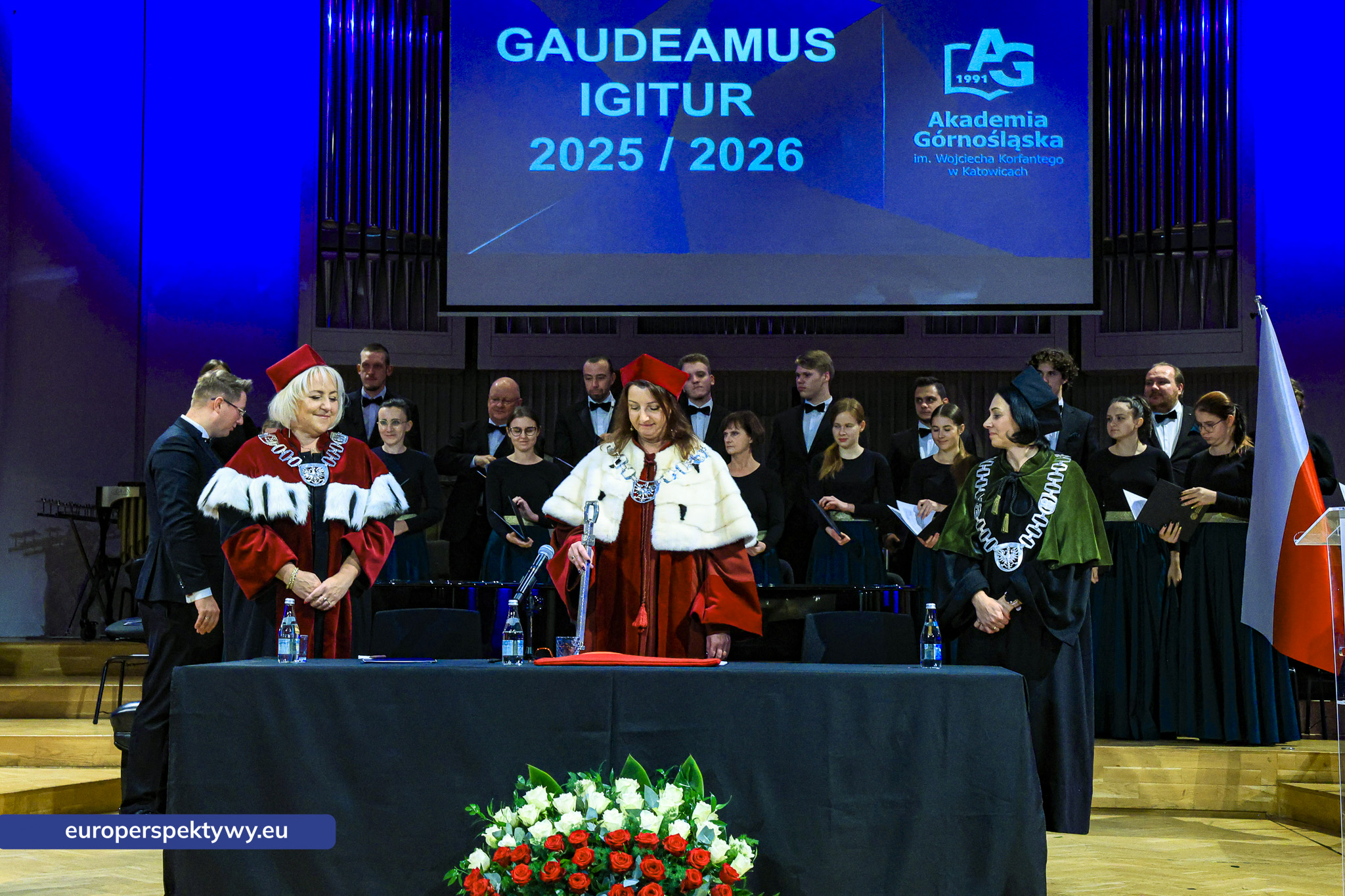 Akademia Górnośląska Inauguracja Roku 2025/2026 - Europerspek Europerspektywy Akademia Górnośląska: inauguracja roku akademickiego 2025/2026