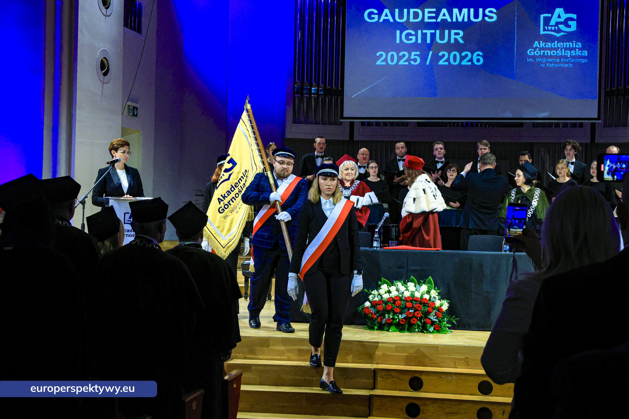 Akademia Górnośląska Inauguracja Roku 2025/2026 - Europerspek Europerspektywy Akademia Górnośląska: inauguracja roku akademickiego 2025/2026