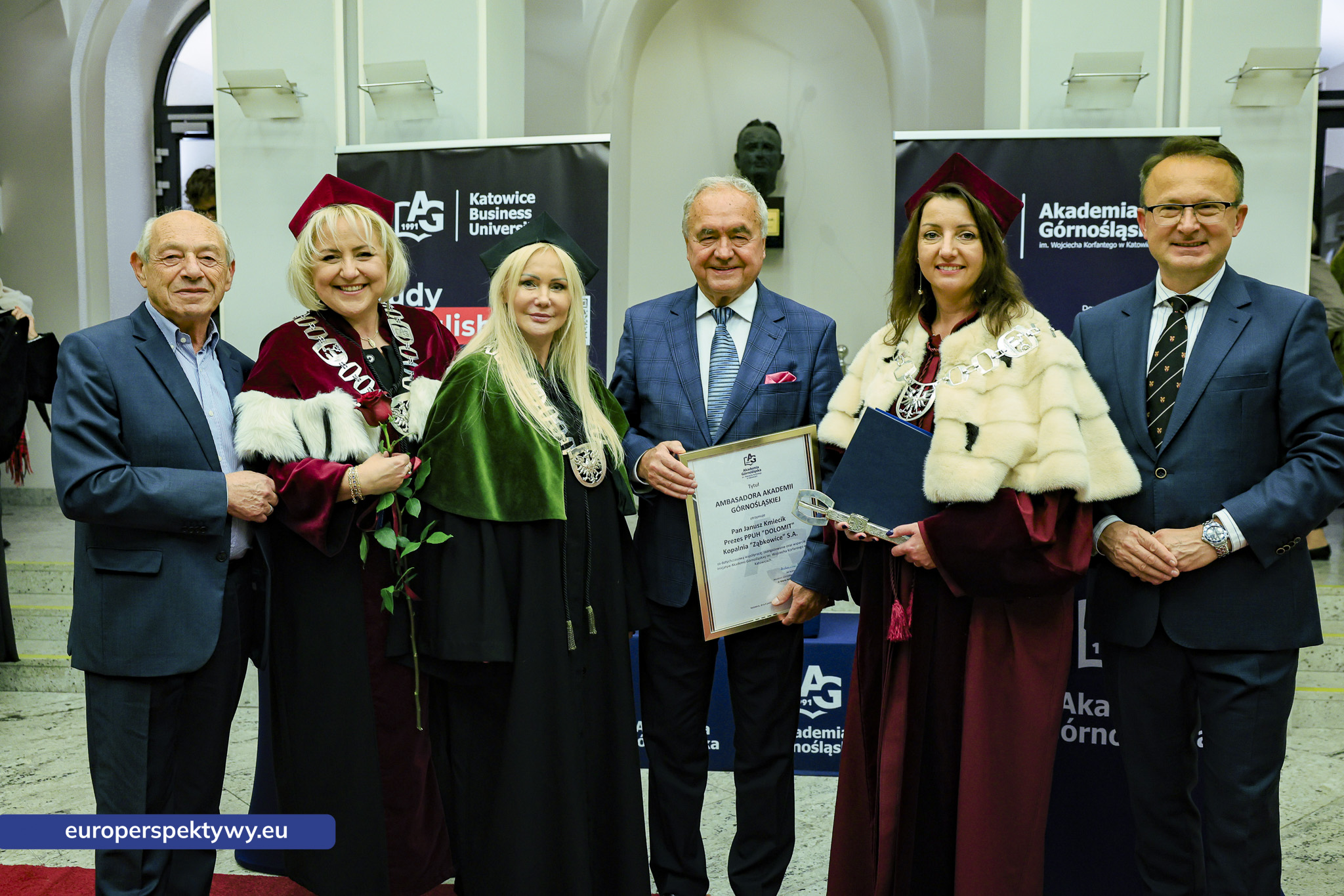 Akademia Górnośląska Inauguracja Roku 2025/2026 - Europerspek Europerspektywy Akademia Górnośląska: inauguracja roku akademickiego 2025/2026