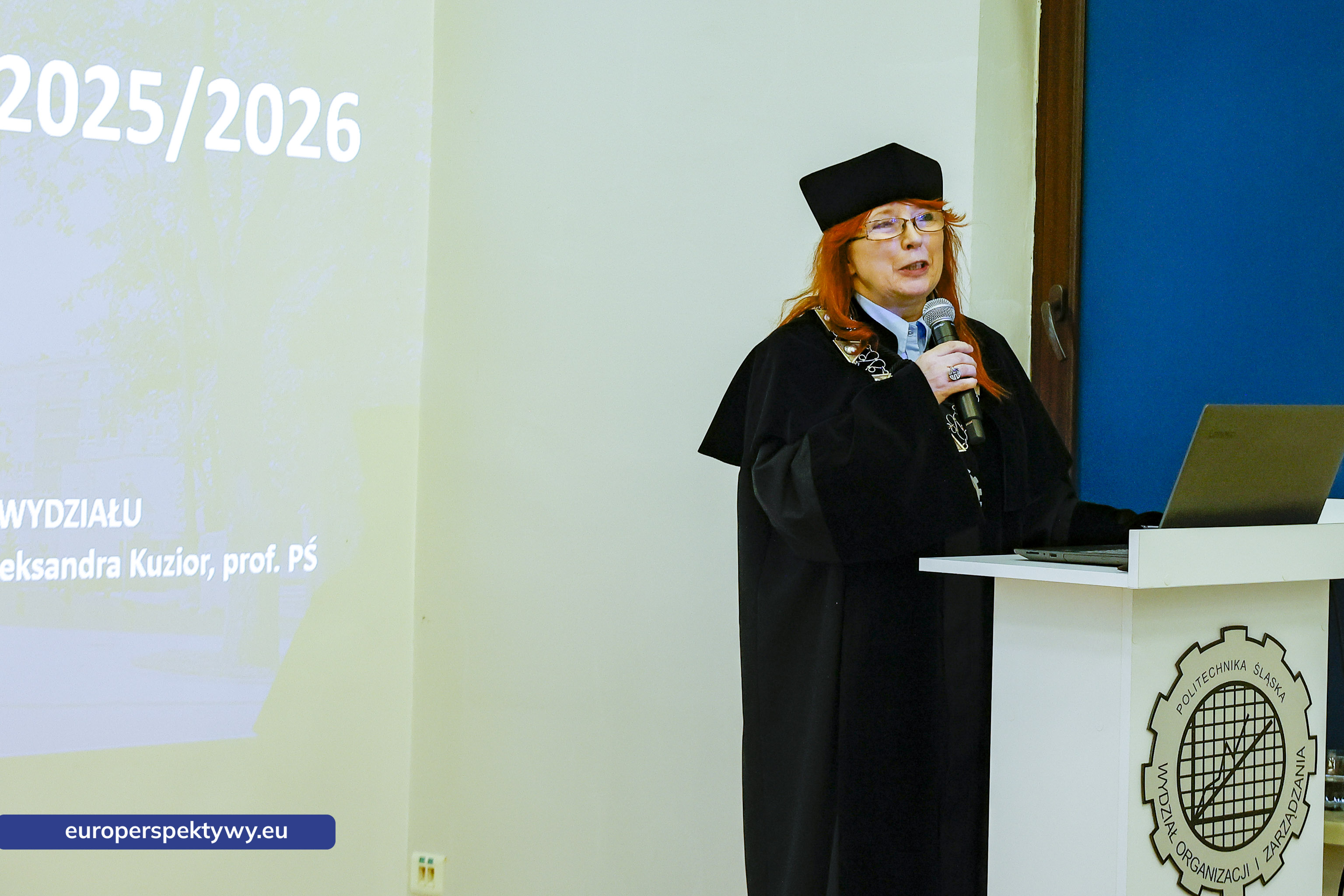 Inauguracja Roku Akademickiego 2025-2026 Wydzial Organizacji i Zarządzania-20 Europerspektywy Inauguracja Roku Akademickiego 2025/2026 na Politechnice Śląskiej w Zabrzu – połączenie tradycji, nauki i współpracy z biznesem