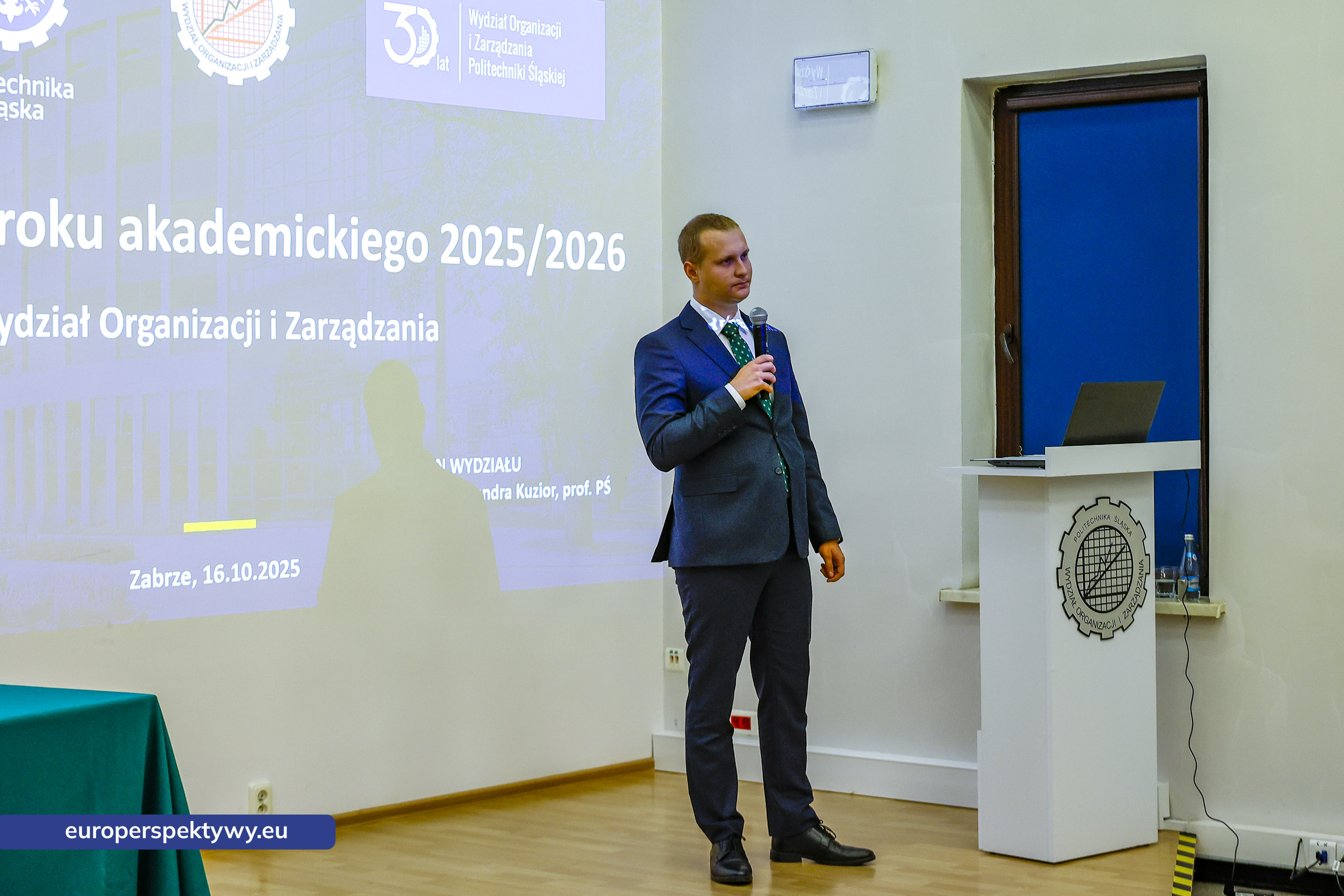 Inauguracja Roku Akademickiego 2025-2026 Wydzial Organizacji i Zarządzania-28 Europerspektywy Inauguracja Roku Akademickiego 2025/2026 na Politechnice Śląskiej w Zabrzu – połączenie tradycji, nauki i współpracy z biznesem