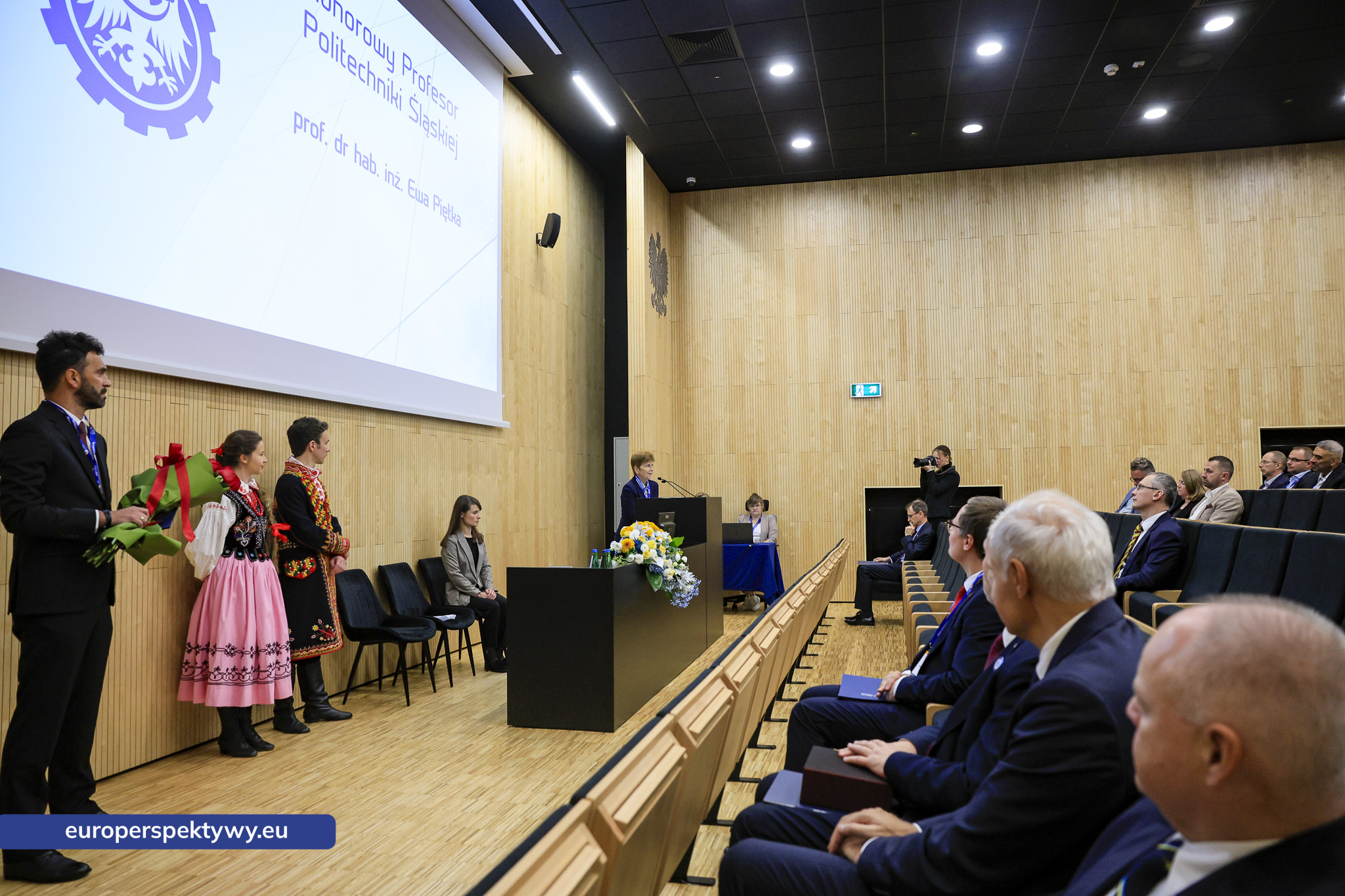 Politechnika Śląska 2025/2026 Academic Year Opening Ceremony f Europerspektywy HealthTech Innovation Conference 2025 na Politechnice Śląskiej