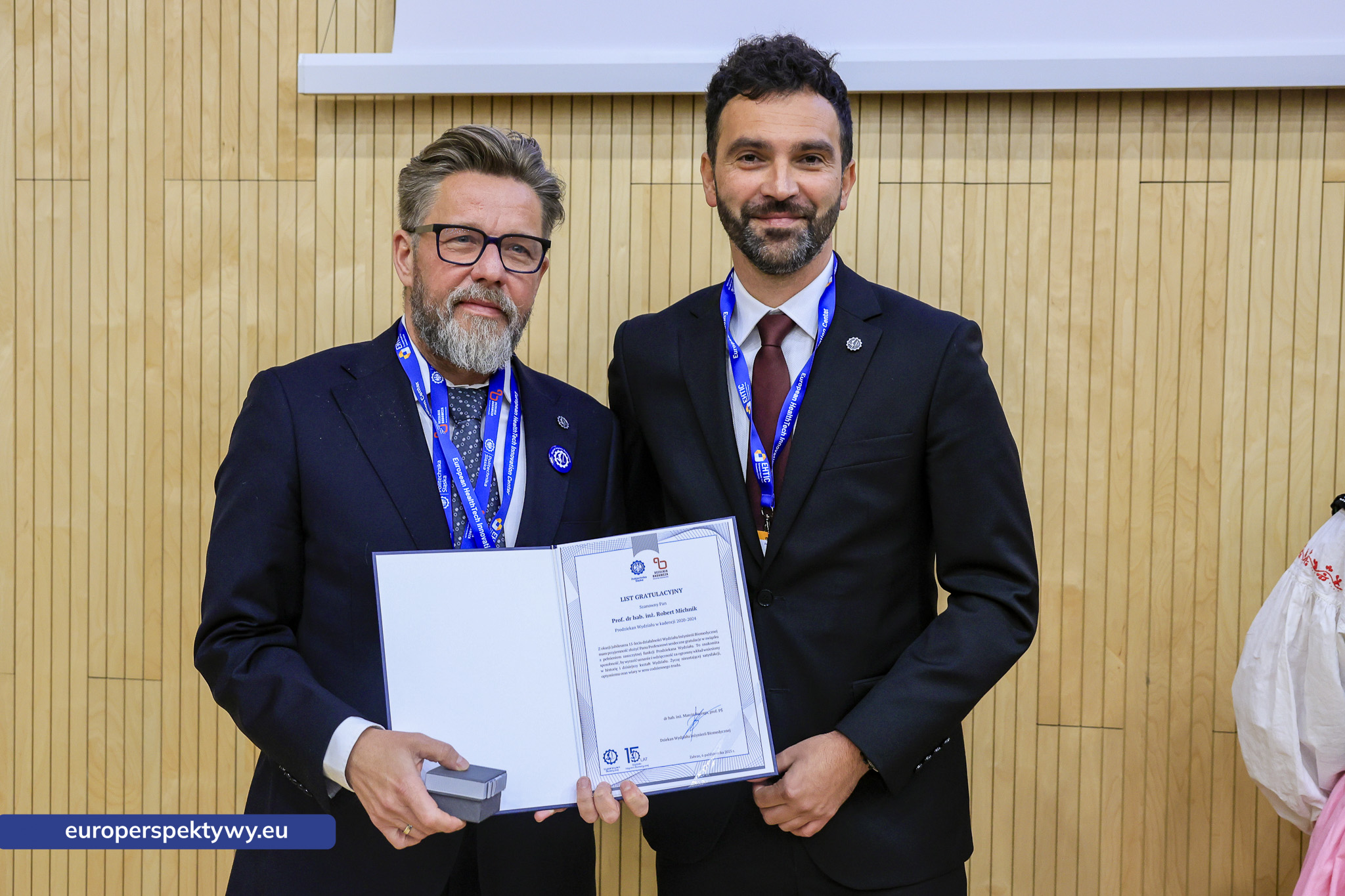 Politechnika Śląska 2025/2026 Academic Year Opening Ceremony f Europerspektywy HealthTech Innovation Conference 2025 na Politechnice Śląskiej