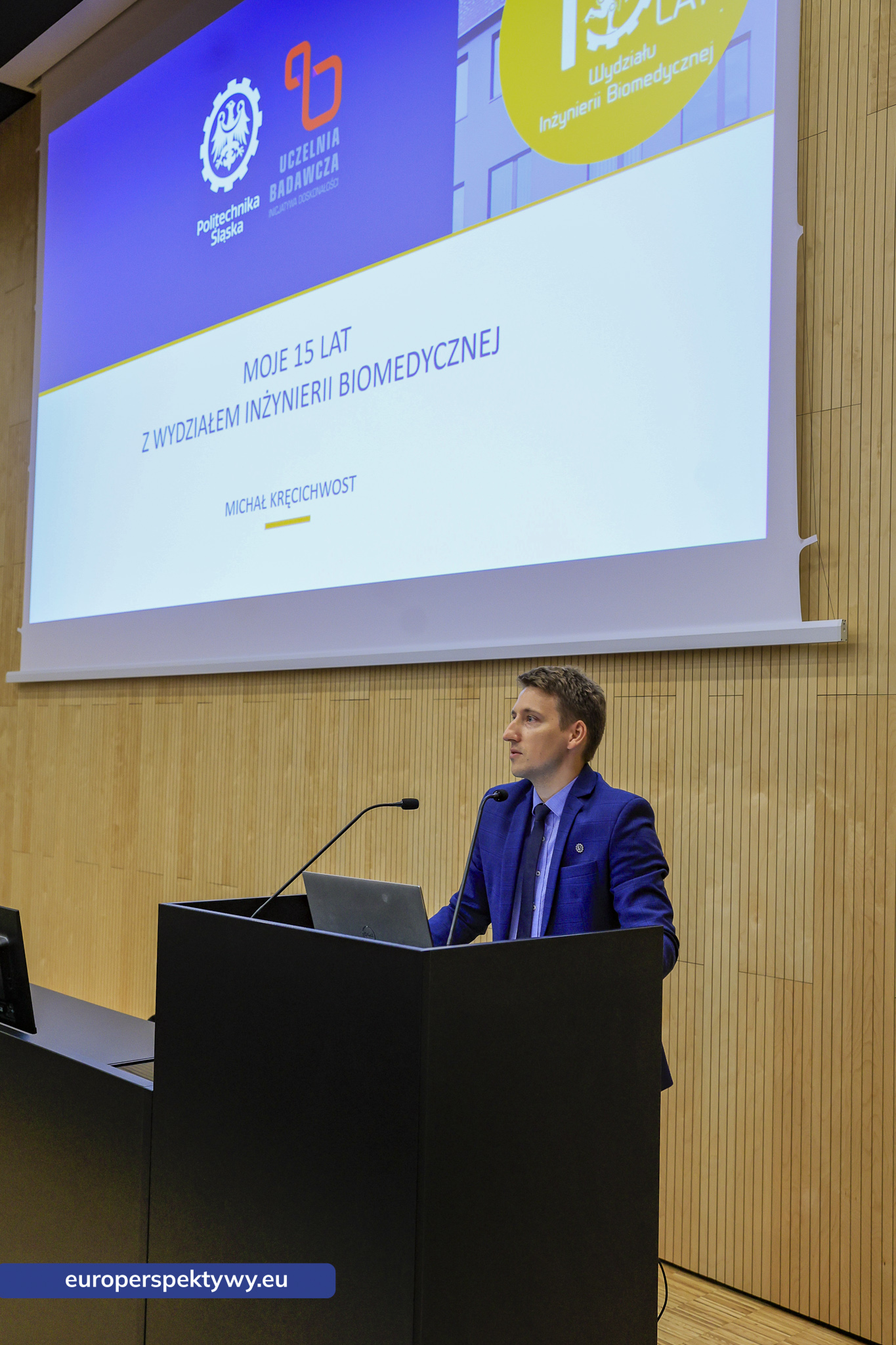 Politechnika Śląska 2025/2026 Academic Year Opening Ceremony f Europerspektywy HealthTech Innovation Conference 2025 na Politechnice Śląskiej