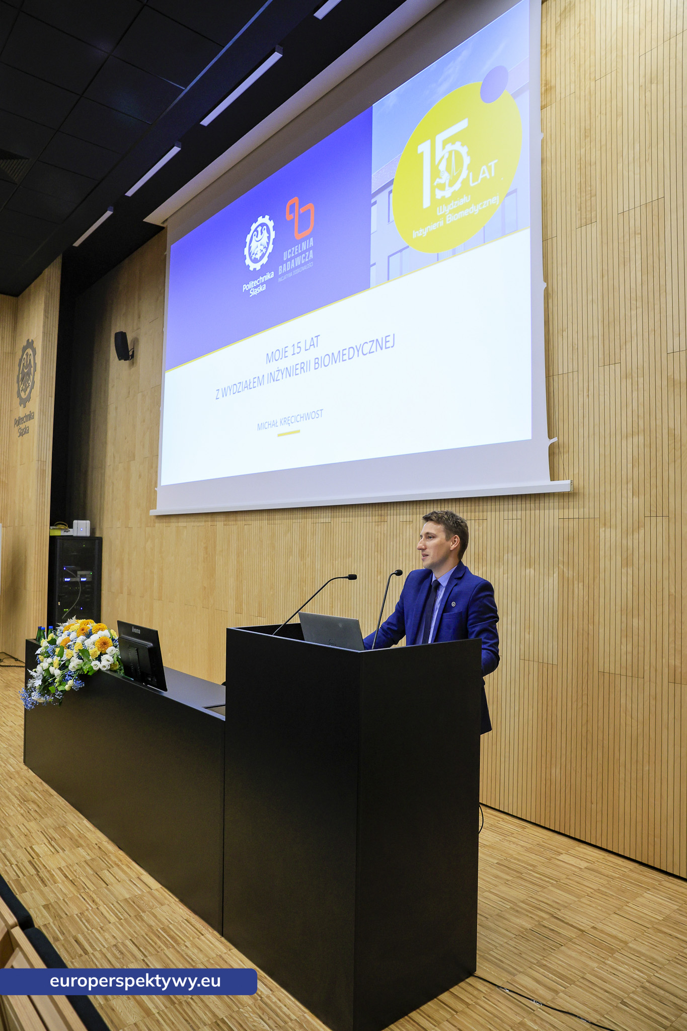 Politechnika Śląska 2025/2026 Academic Year Opening Ceremony f Europerspektywy HealthTech Innovation Conference 2025 na Politechnice Śląskiej