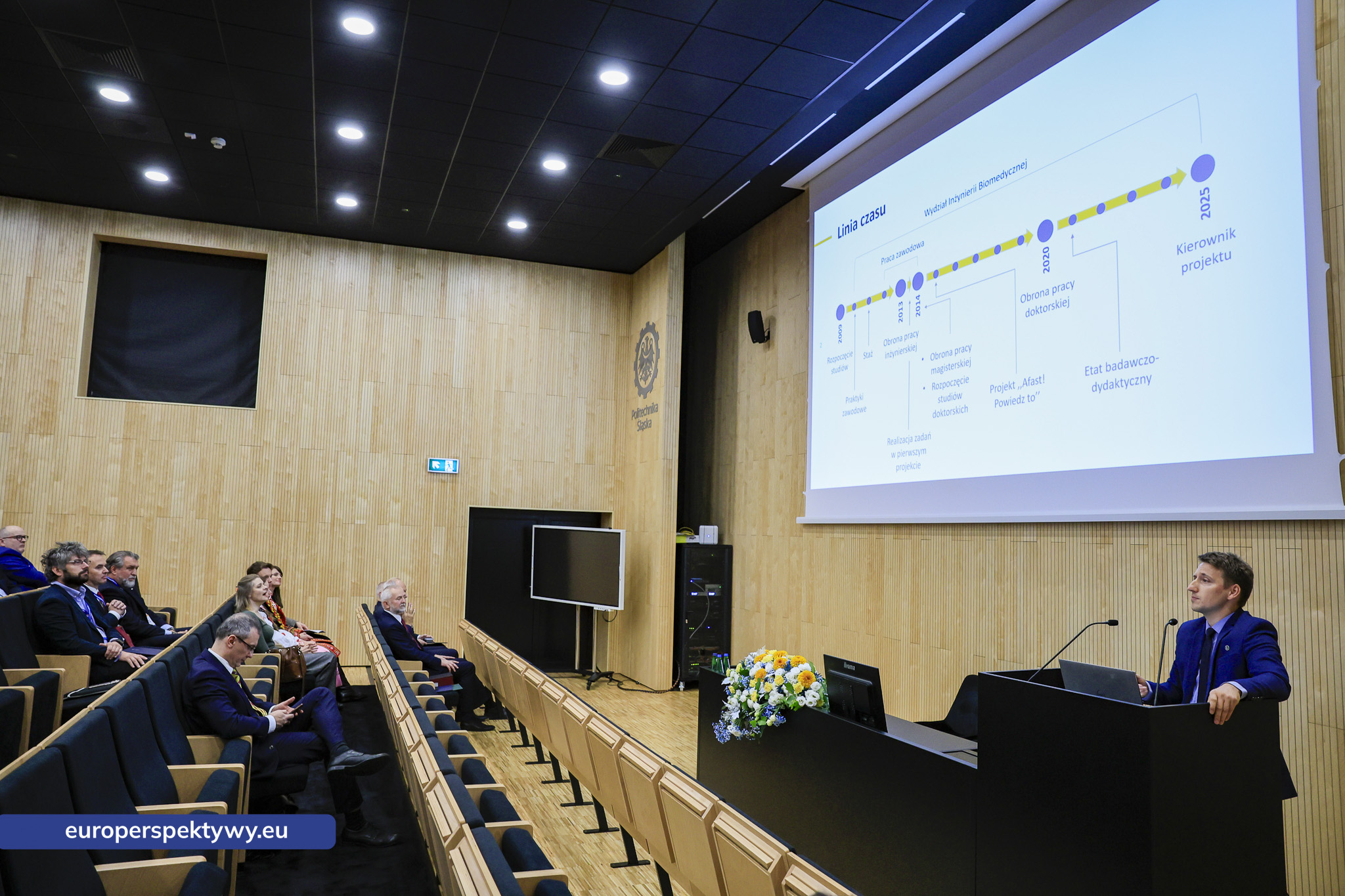 Politechnika Śląska 2025/2026 Academic Year Opening Ceremony f Europerspektywy HealthTech Innovation Conference 2025 na Politechnice Śląskiej