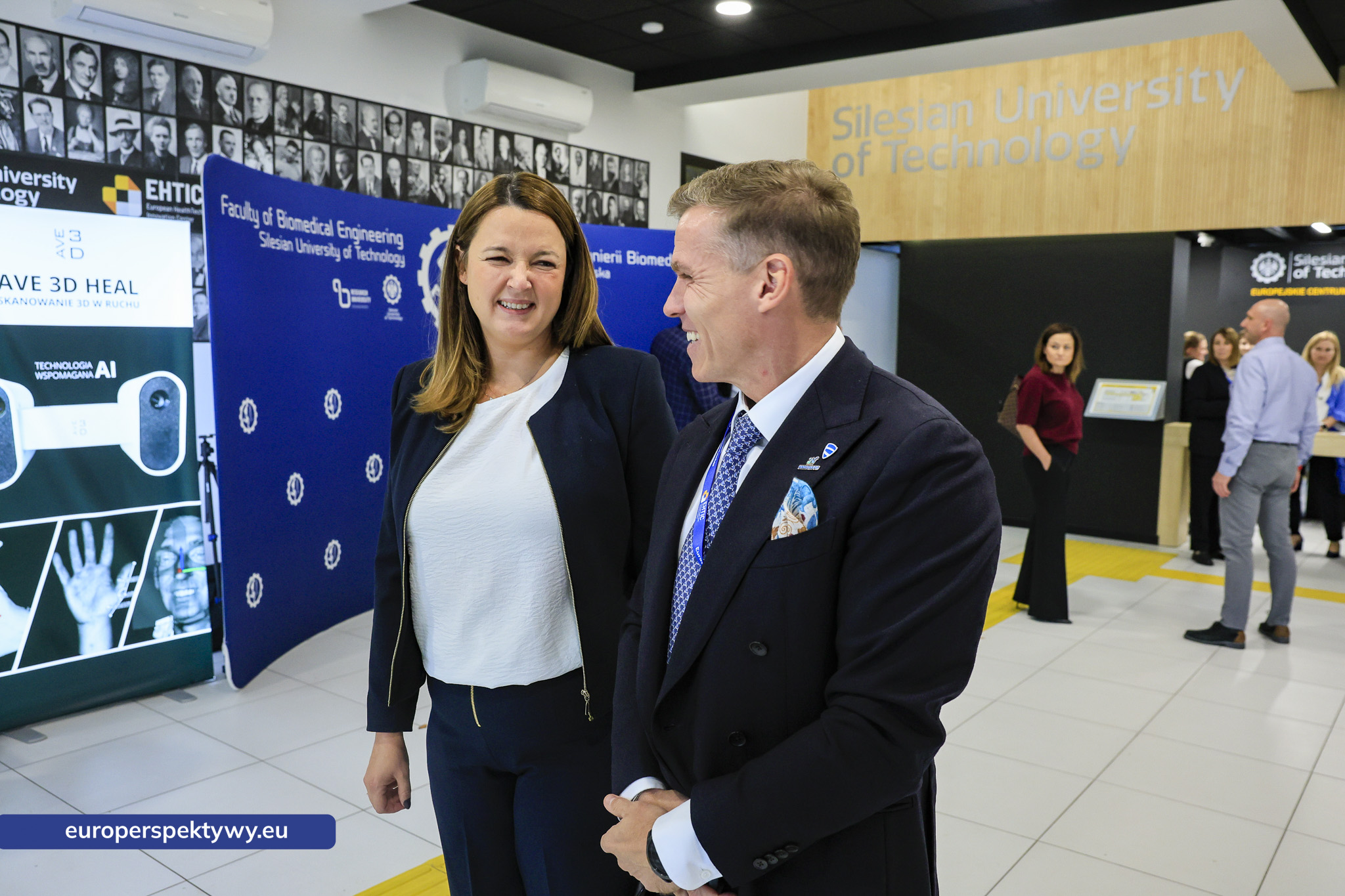 Politechnika Śląska 2025/2026 Academic Year Opening Ceremony f Europerspektywy HealthTech Innovation Conference 2025 na Politechnice Śląskiej