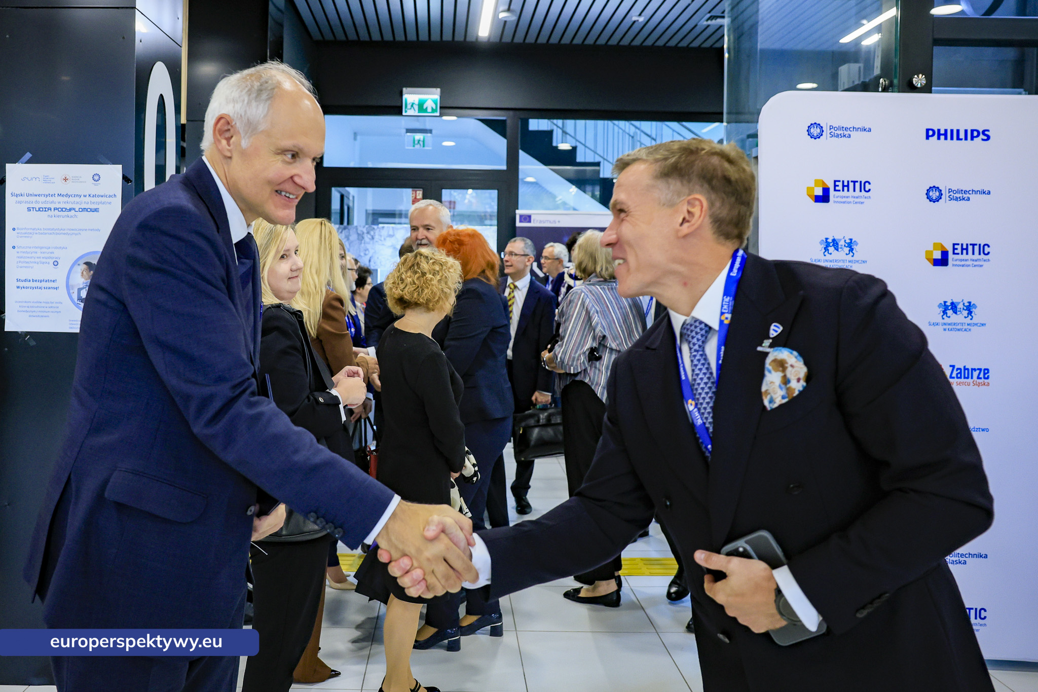 Politechnika Śląska 2025/2026 Academic Year Opening Ceremony f Europerspektywy HealthTech Innovation Conference 2025 na Politechnice Śląskiej