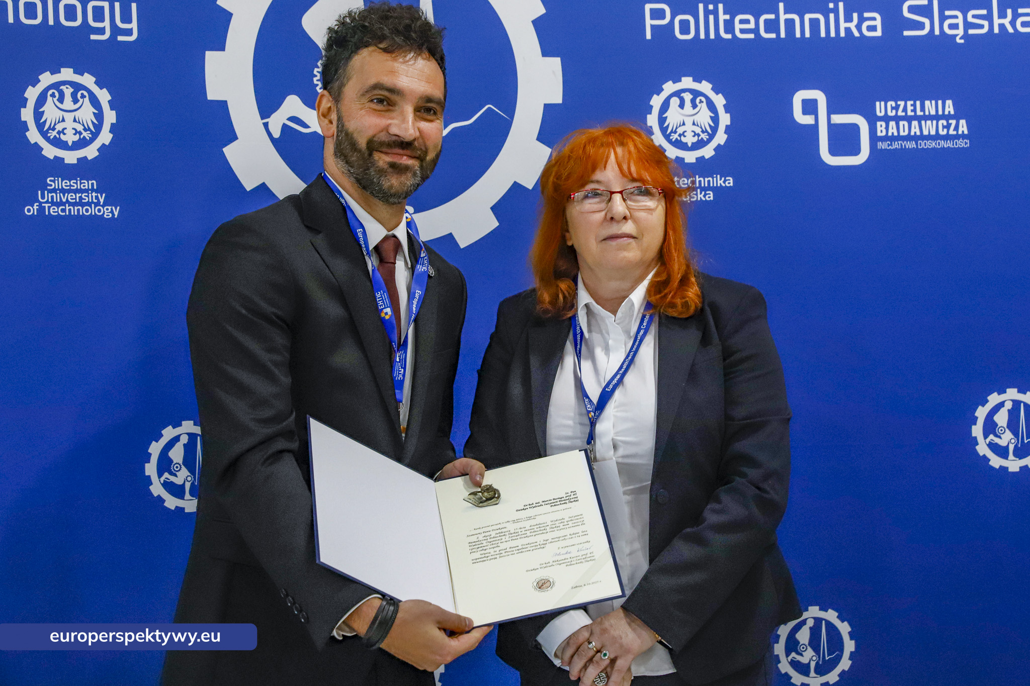 Politechnika Śląska 2025/2026 Academic Year Opening Ceremony f Europerspektywy HealthTech Innovation Conference 2025 na Politechnice Śląskiej