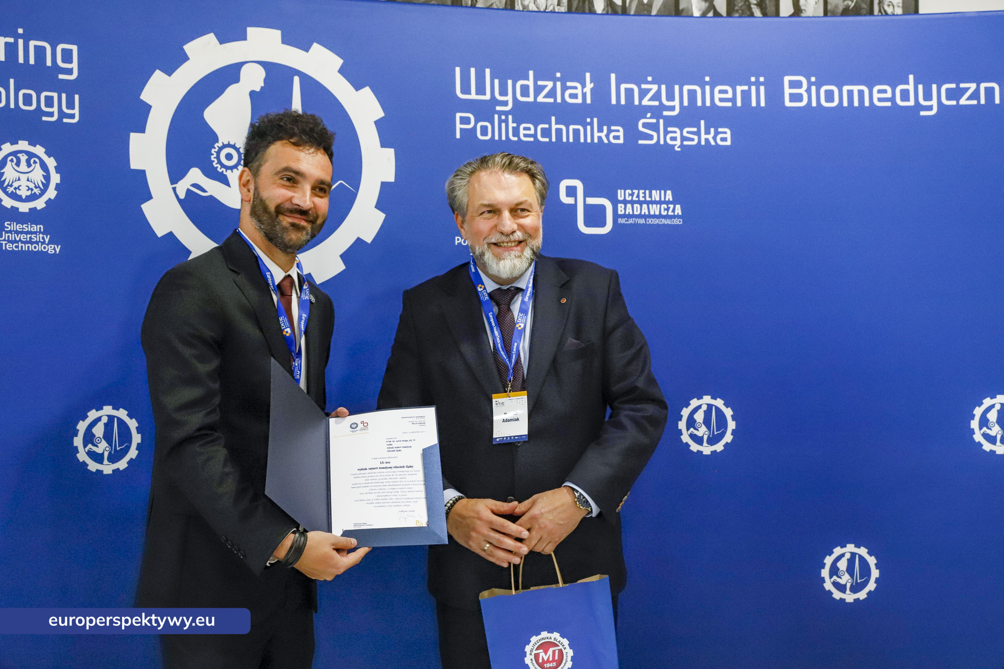 Politechnika Śląska 2025/2026 Academic Year Opening Ceremony f Europerspektywy HealthTech Innovation Conference 2025 na Politechnice Śląskiej