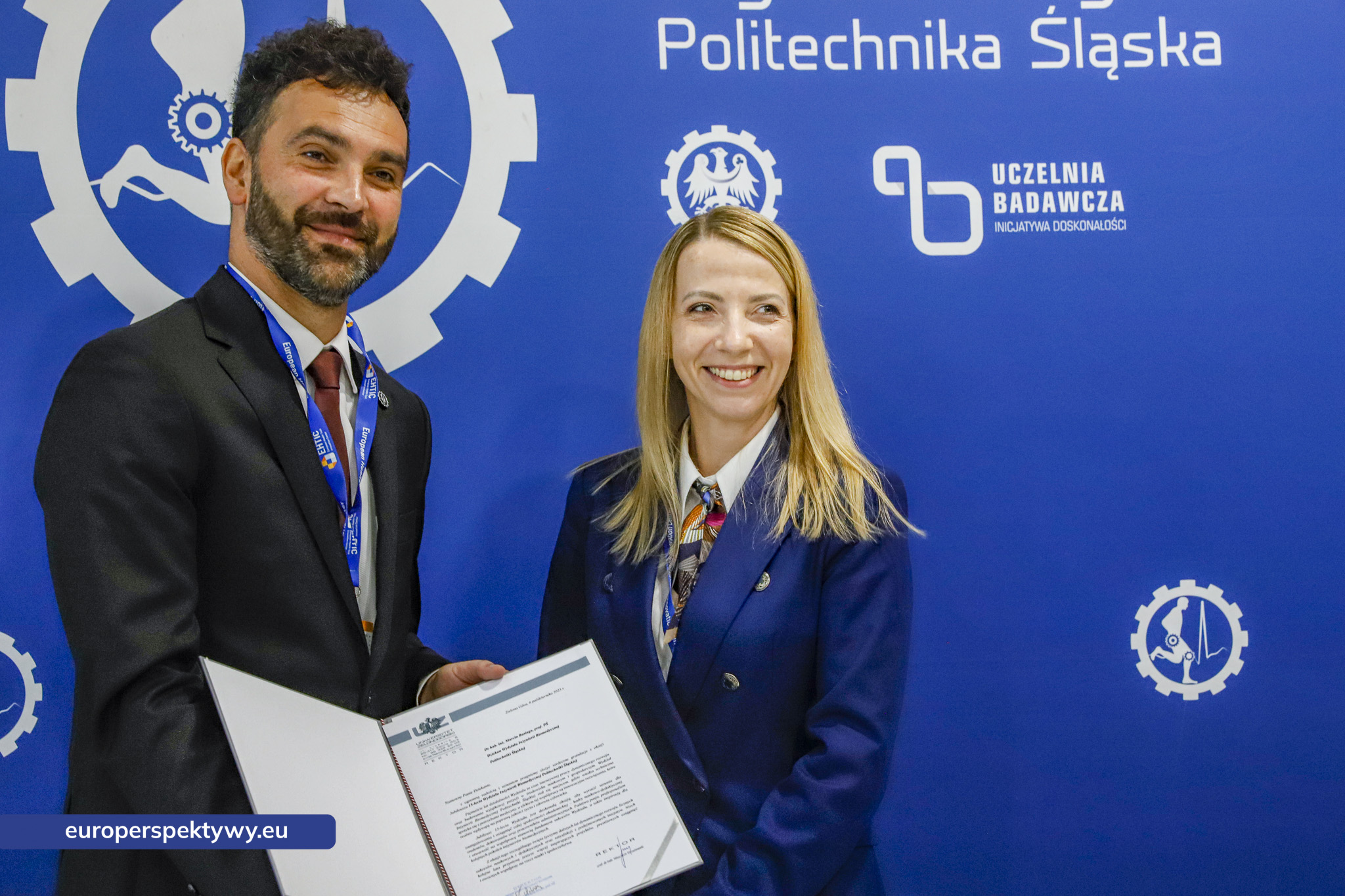 Politechnika Śląska 2025/2026 Academic Year Opening Ceremony f Europerspektywy HealthTech Innovation Conference 2025 na Politechnice Śląskiej