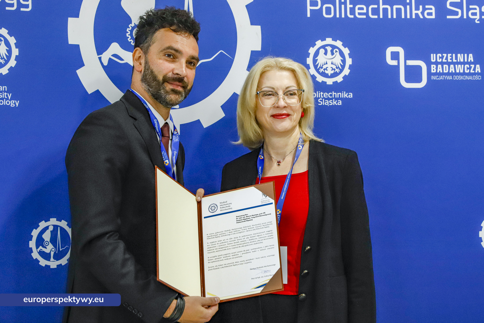 Politechnika Śląska 2025/2026 Academic Year Opening Ceremony f Europerspektywy HealthTech Innovation Conference 2025 na Politechnice Śląskiej