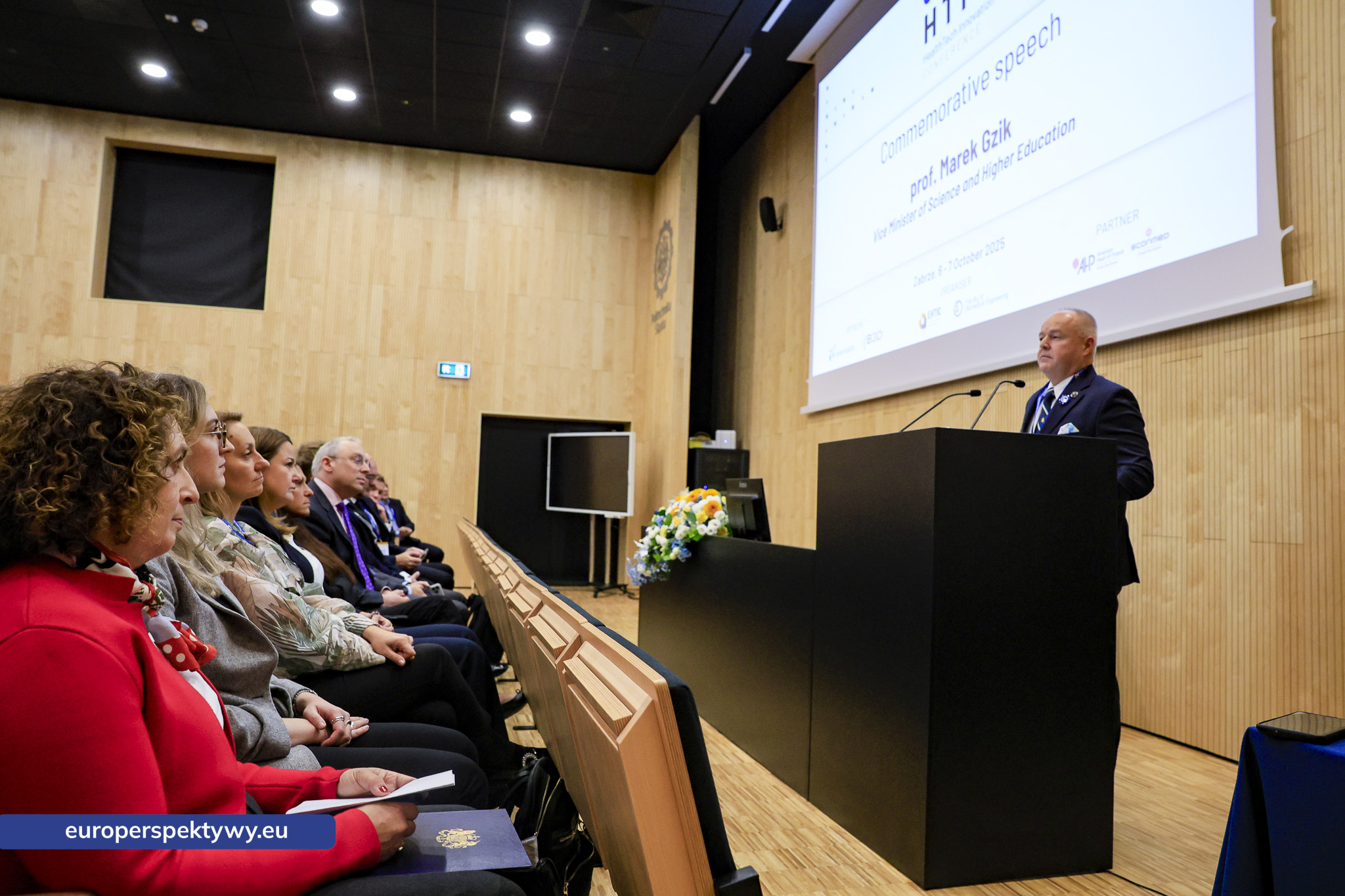 Politechnika Śląska 2025/2026 Academic Year Opening Ceremony f Europerspektywy HealthTech Innovation Conference 2025 na Politechnice Śląskiej