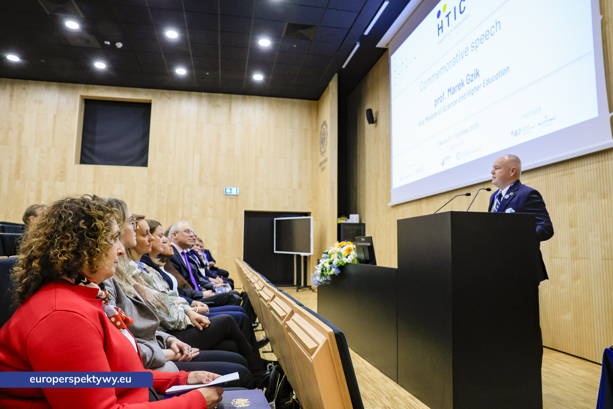 Politechnika Śląska 2025/2026 Academic Year Opening Ceremony f Europerspektywy HealthTech Innovation Conference 2025 na Politechnice Śląskiej