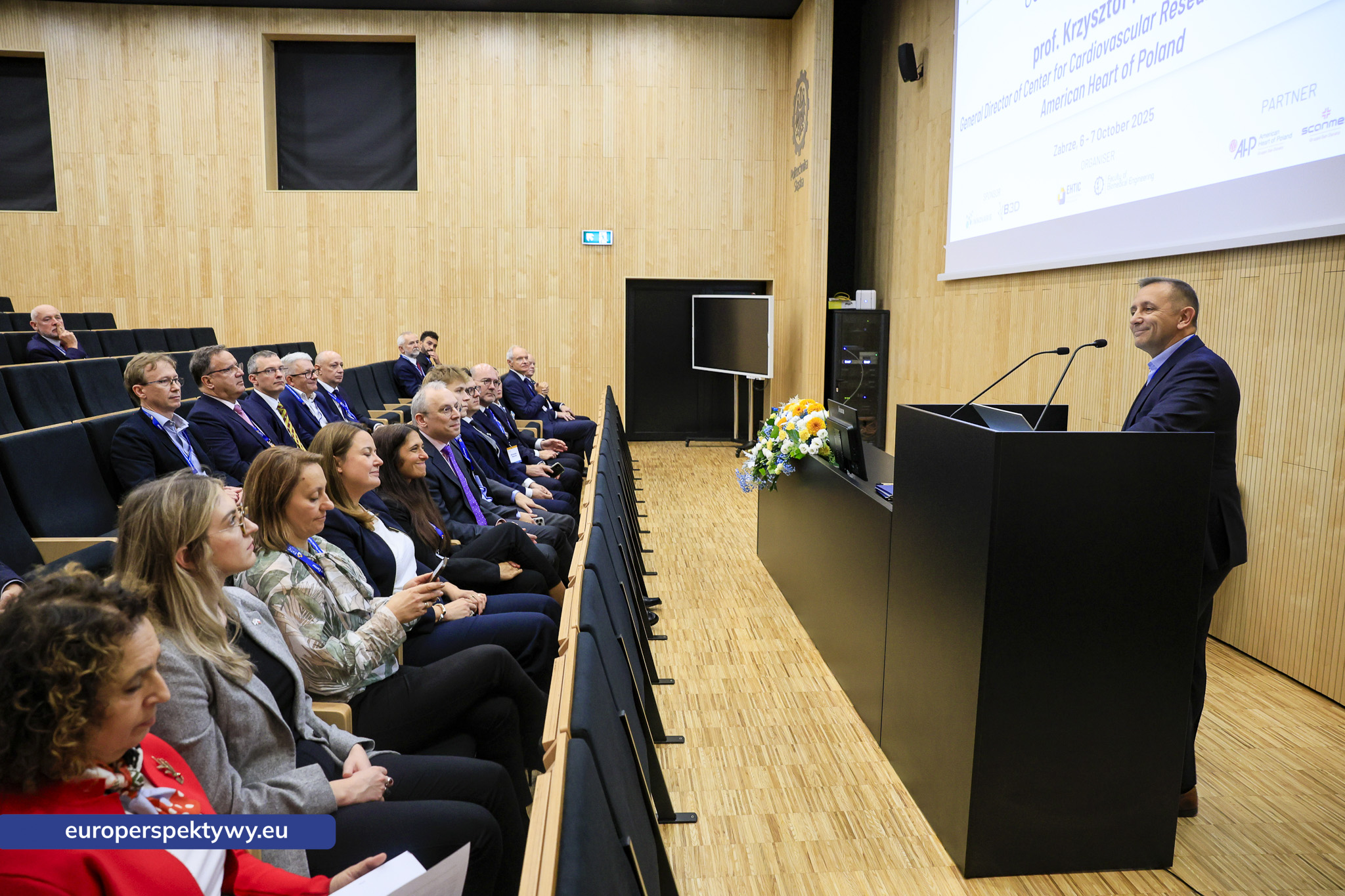 Politechnika Śląska 2025/2026 Academic Year Opening Ceremony f Europerspektywy HealthTech Innovation Conference 2025 na Politechnice Śląskiej