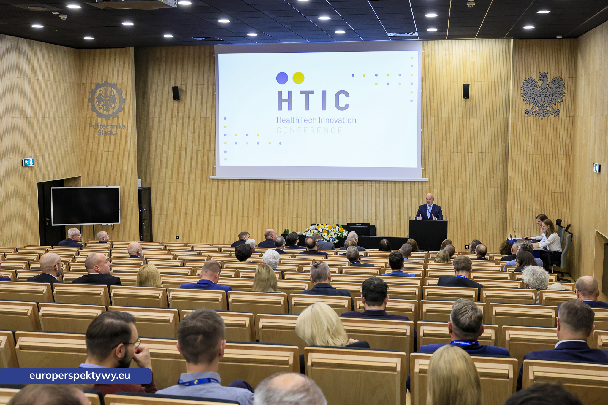 Politechnika Śląska 2025/2026 Academic Year Opening Ceremony f Europerspektywy HealthTech Innovation Conference 2025 na Politechnice Śląskiej