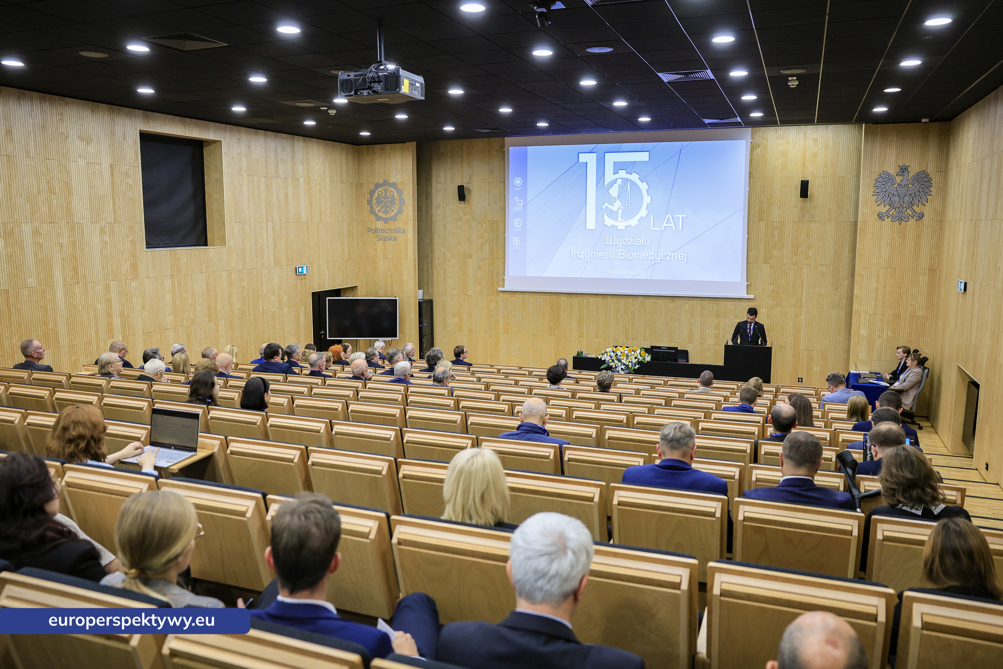 Politechnika Śląska 2025/2026 Academic Year Opening Ceremony f Europerspektywy HealthTech Innovation Conference 2025 na Politechnice Śląskiej