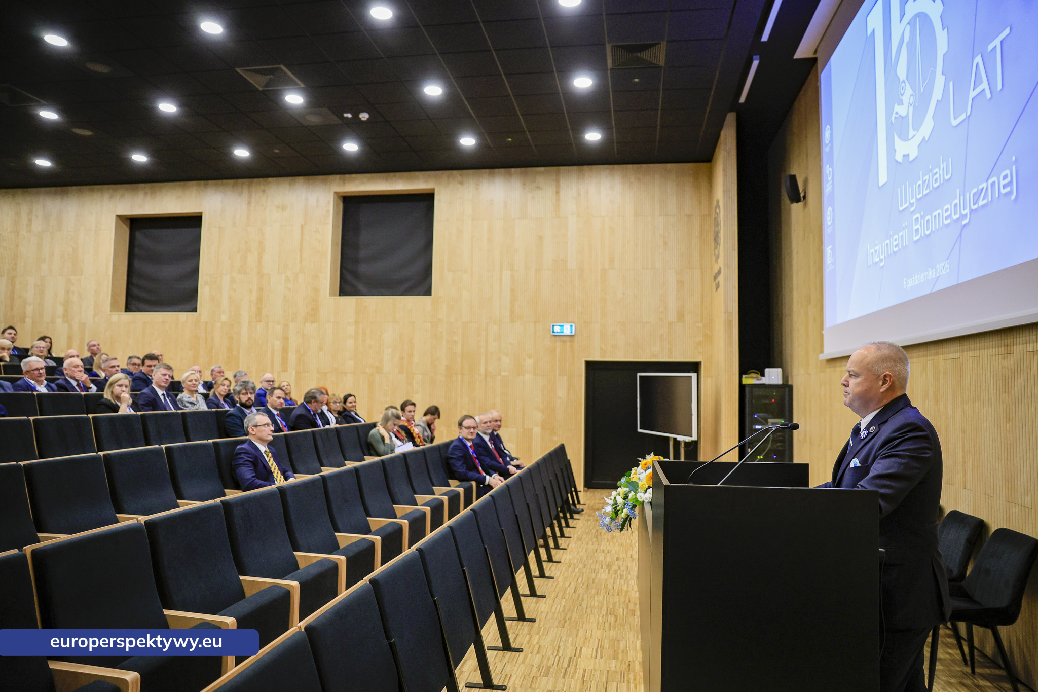 Politechnika Śląska 2025/2026 Academic Year Opening Ceremony f Europerspektywy HealthTech Innovation Conference 2025 na Politechnice Śląskiej