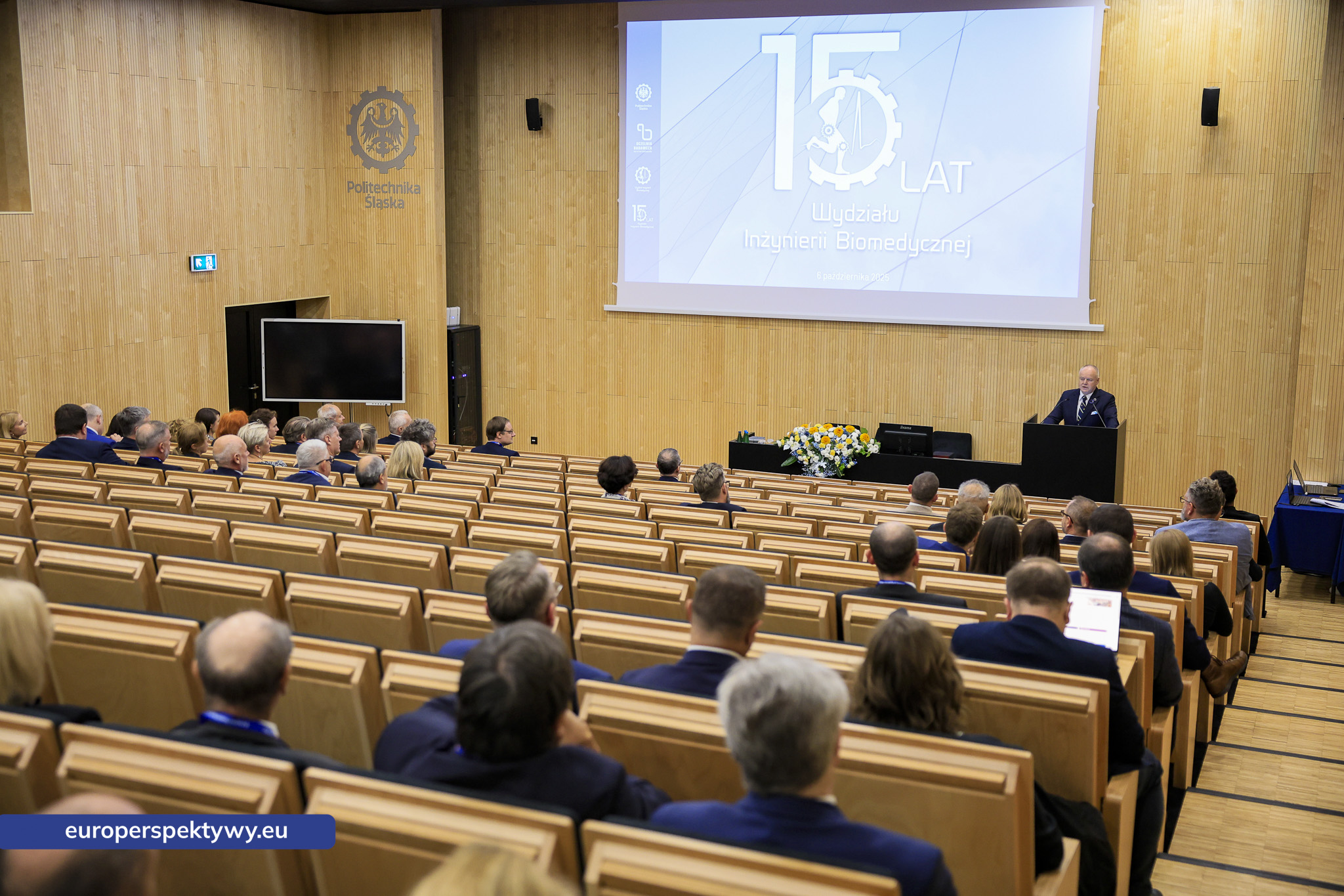 Politechnika Śląska 2025/2026 Academic Year Opening Ceremony f Europerspektywy HealthTech Innovation Conference 2025 na Politechnice Śląskiej