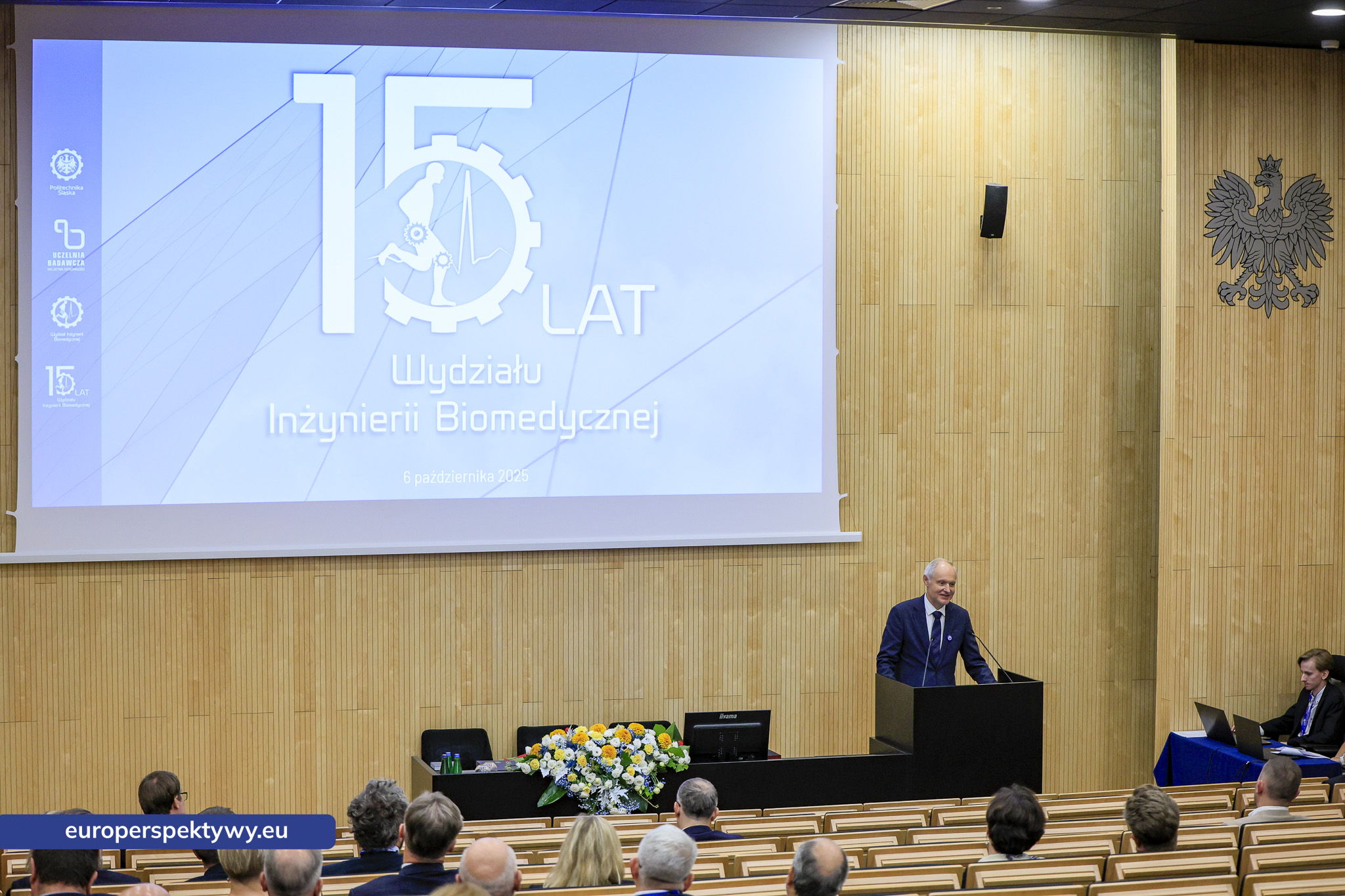Politechnika Śląska 2025/2026 Academic Year Opening Ceremony f Europerspektywy HealthTech Innovation Conference 2025 na Politechnice Śląskiej