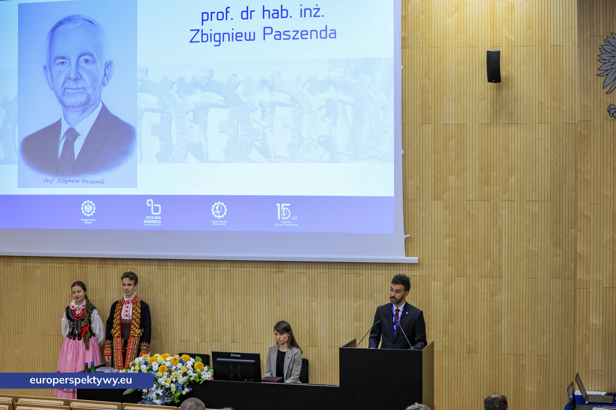 Politechnika Śląska 2025/2026 Academic Year Opening Ceremony f Europerspektywy HealthTech Innovation Conference 2025 na Politechnice Śląskiej